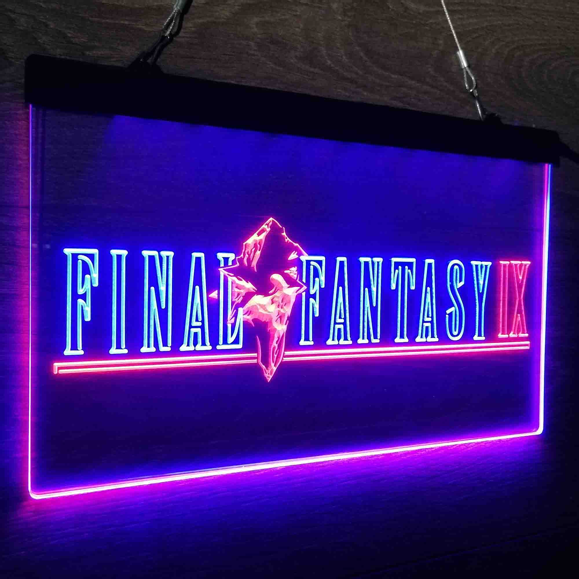 Final Fantasy IX Game Room Neon-Like LED Sign - Image 26