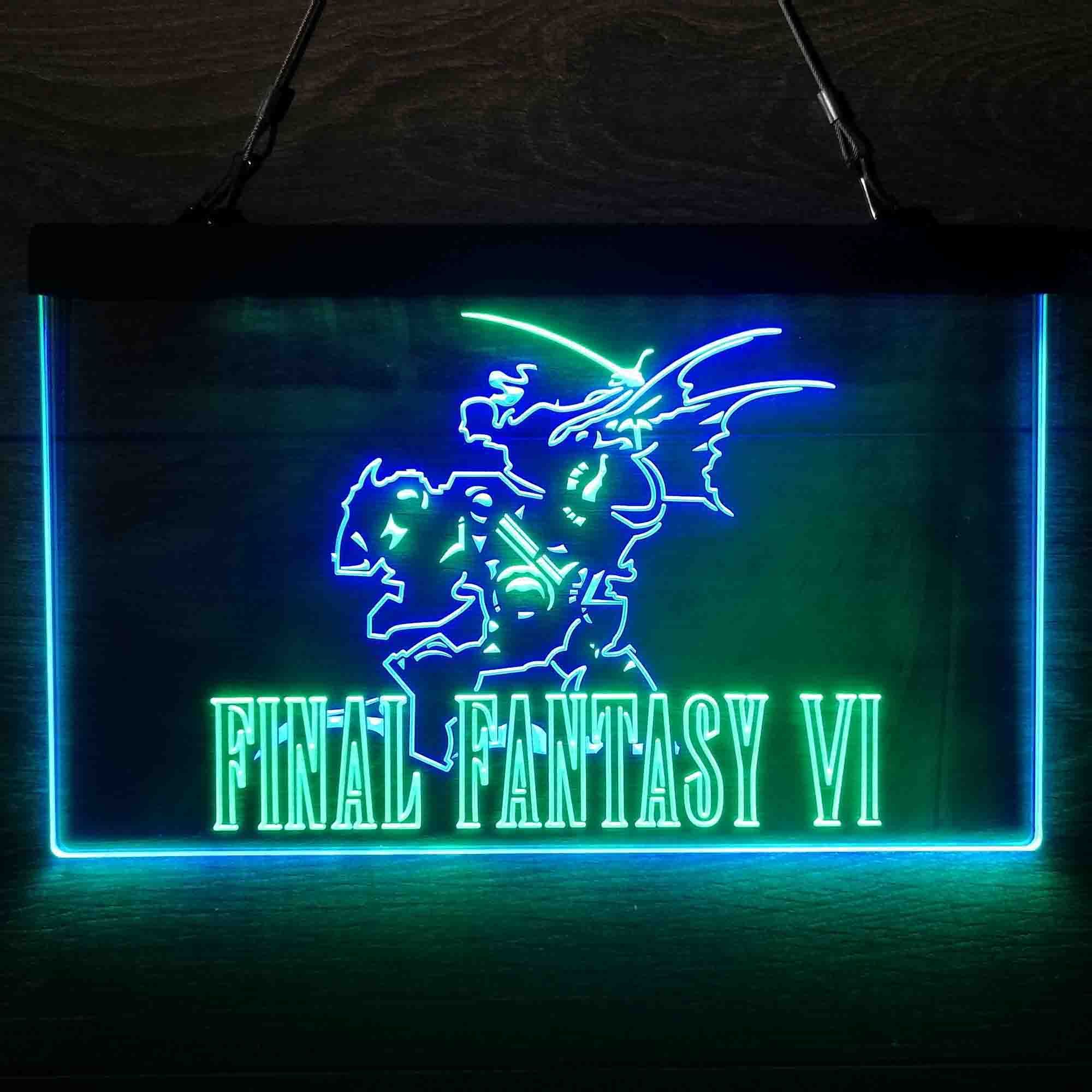 Final Fantasy VI Game Room Neon-Like LED Sign - Image 10