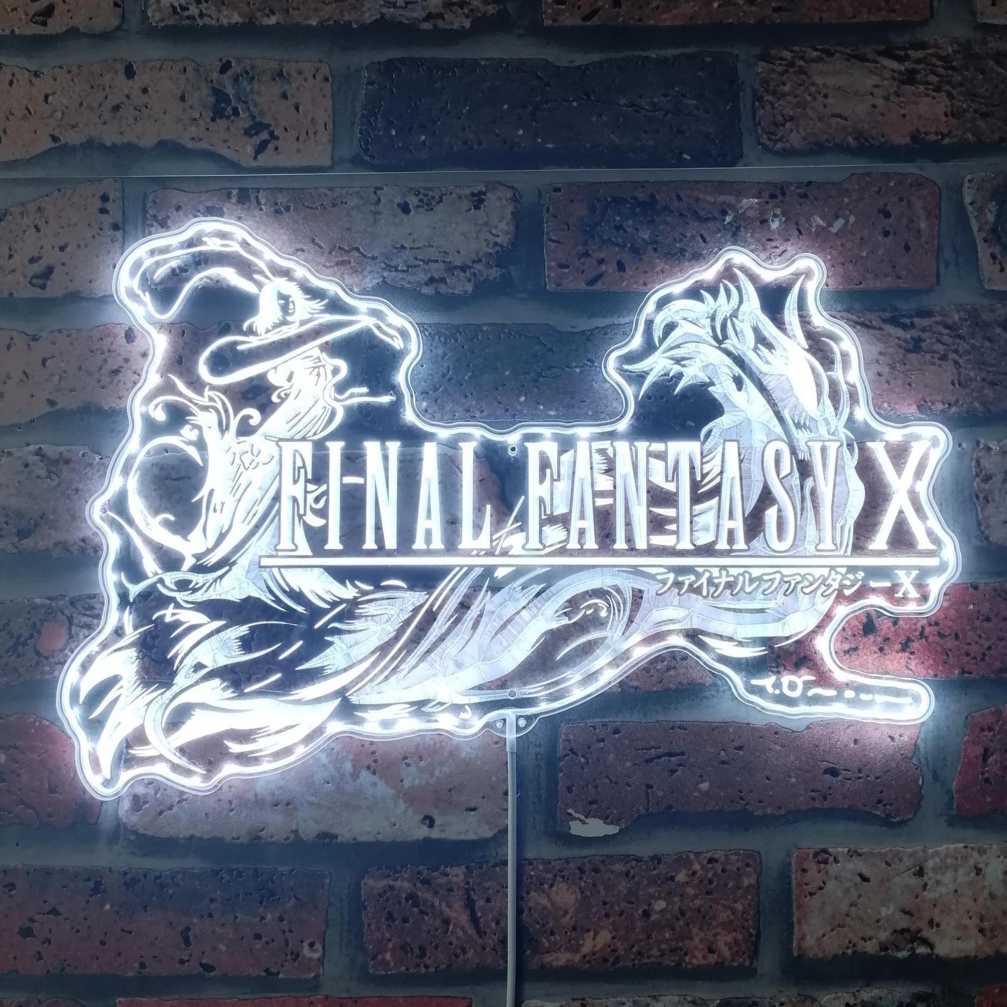 Final Fantasy X Neon LED Sign with Dynamic RGB Colors - Image 5