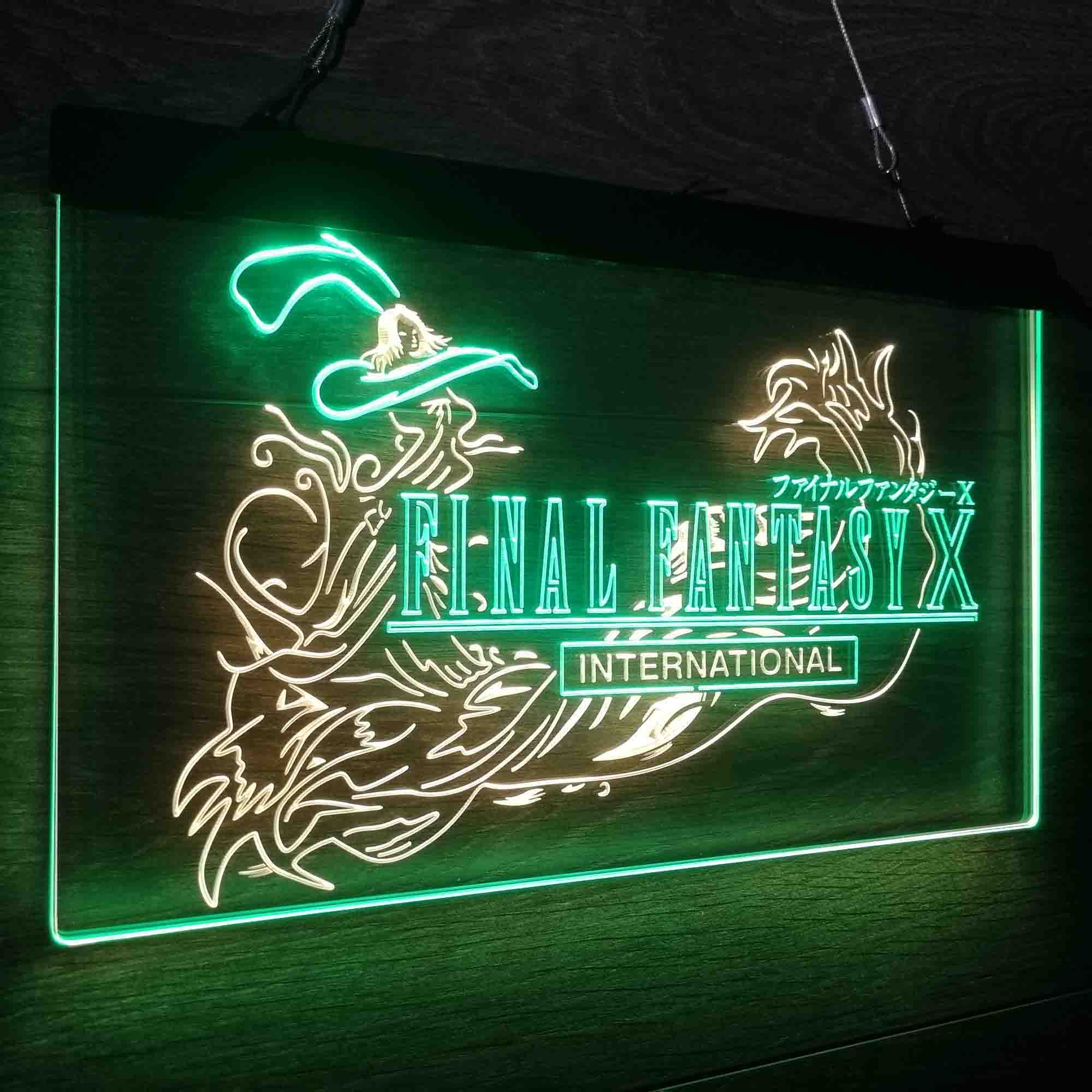 Final Fantasy X Game Room Neon-Like LED Sign - Image 19