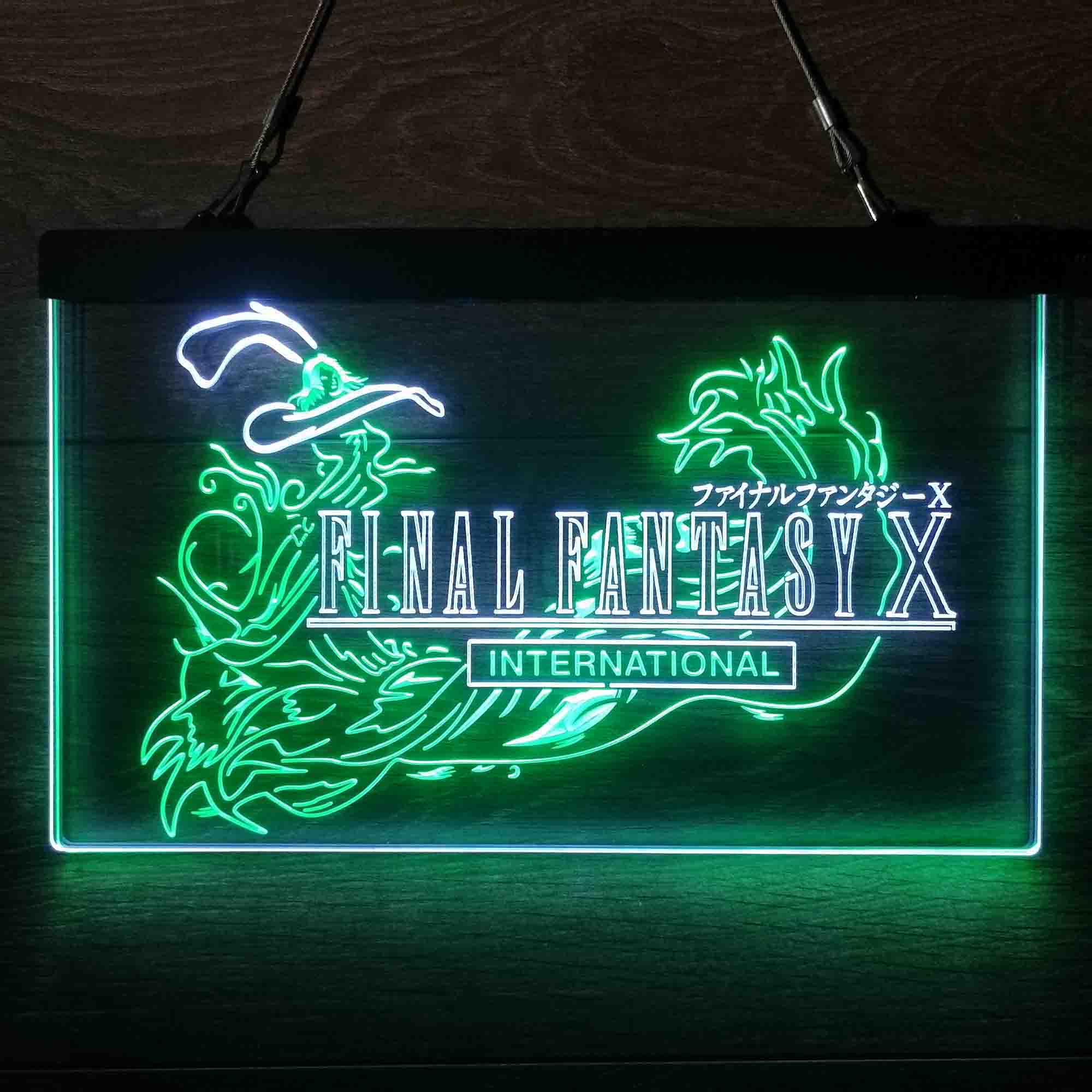 Final Fantasy X Game Room Neon-Like LED Sign - Image 2