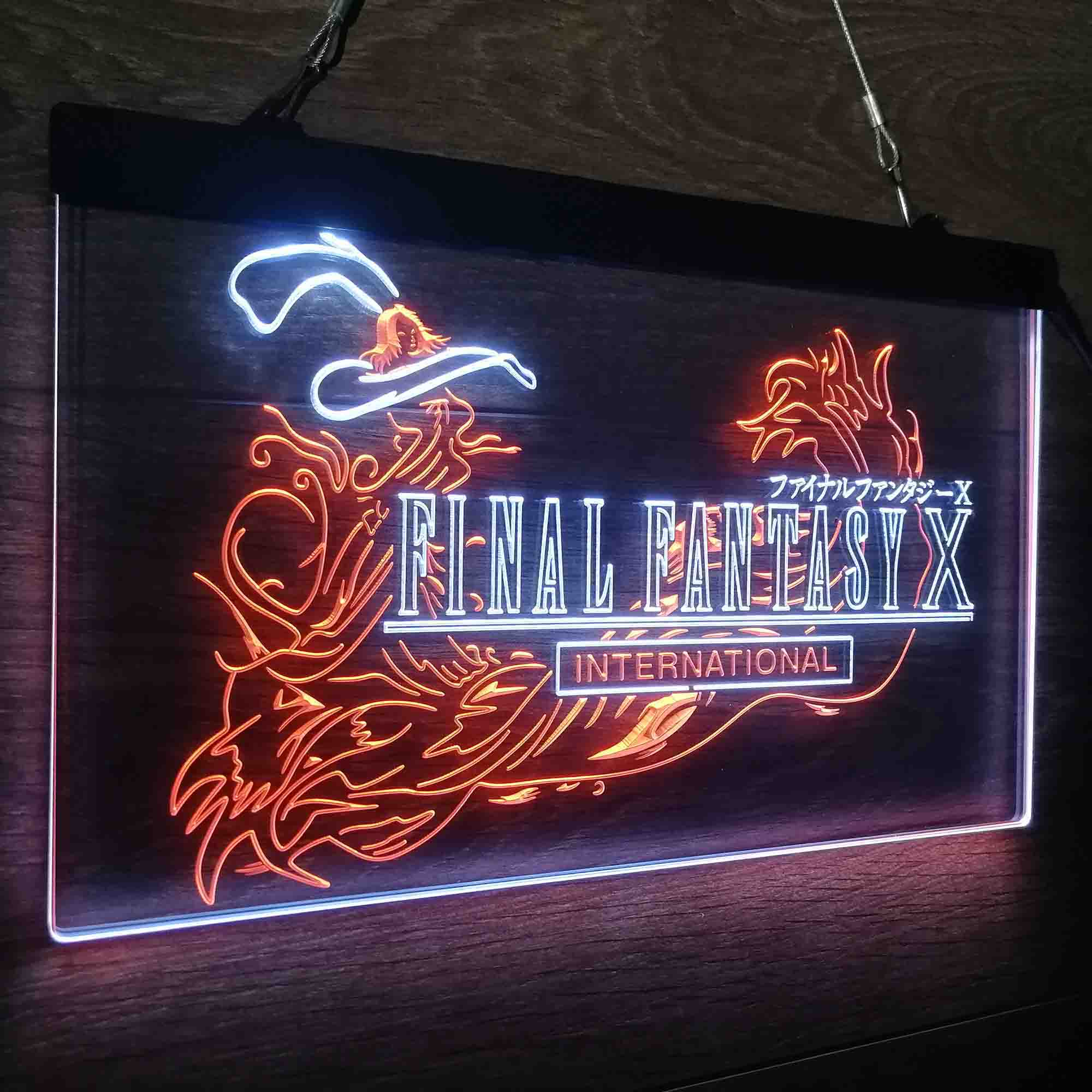 Final Fantasy X Game Room Neon-Like LED Sign - Image 22