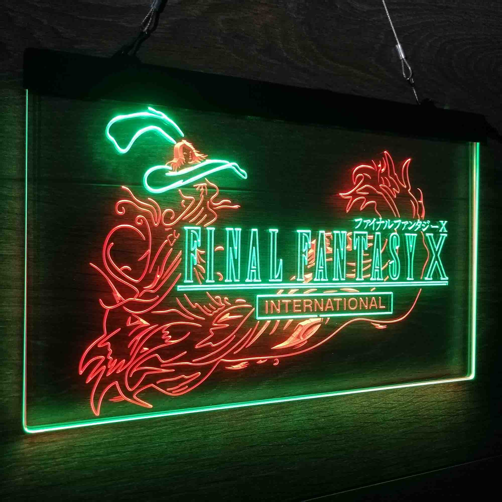 Final Fantasy X Game Room Neon-Like LED Sign - Image 23