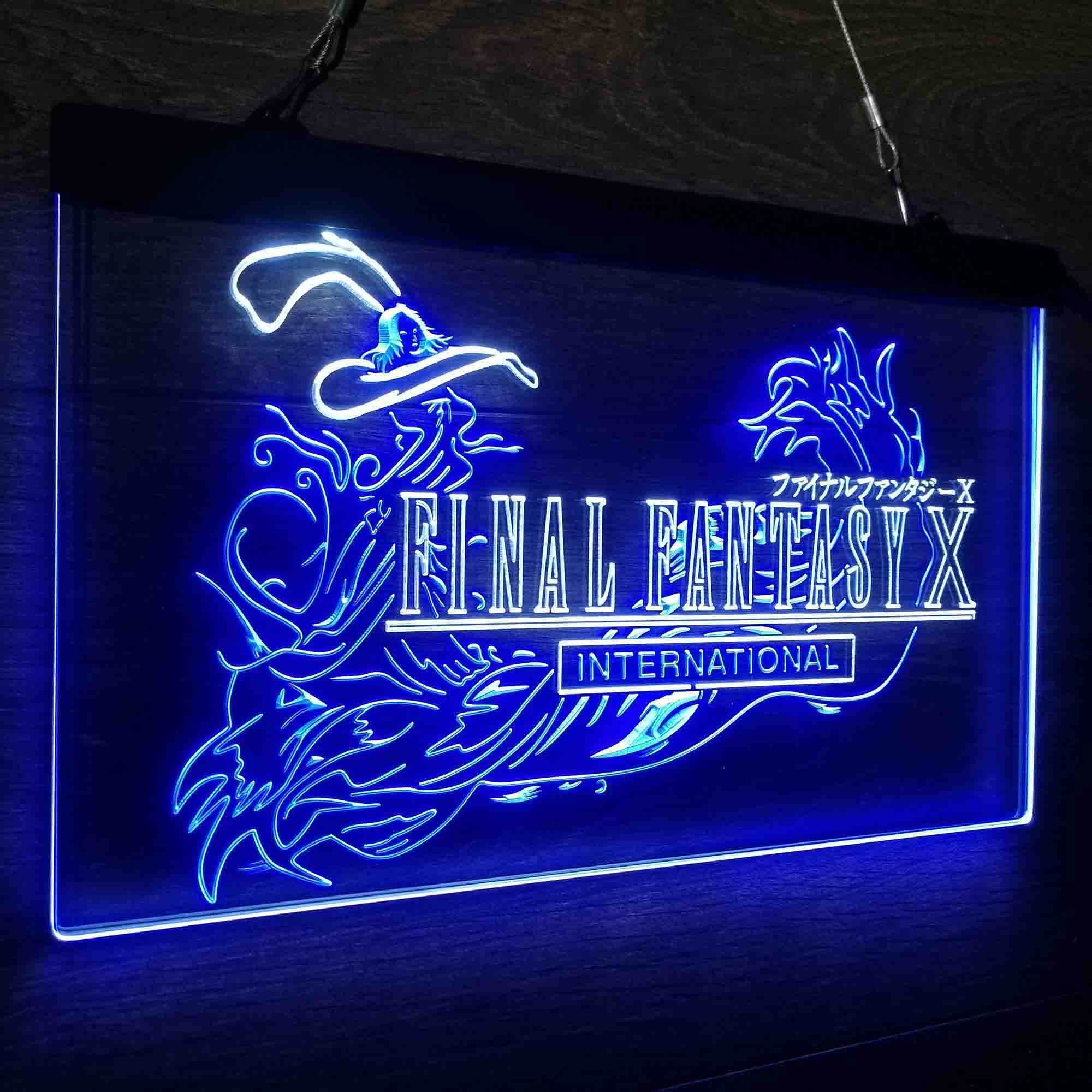 Final Fantasy X Game Room Neon-Like LED Sign - Image 24
