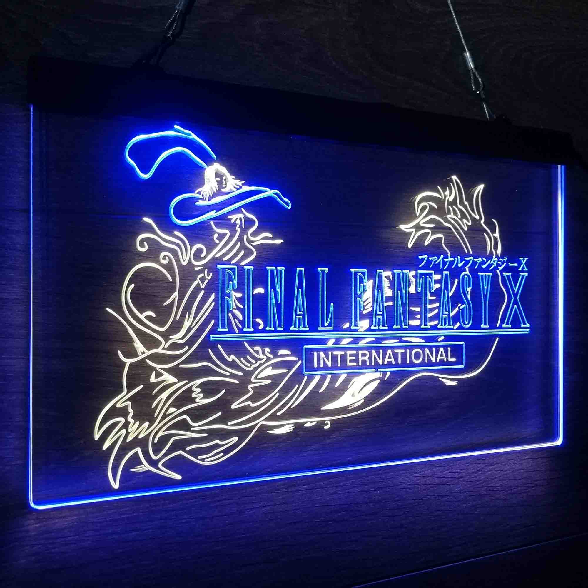 Final Fantasy X Game Room Neon-Like LED Sign - Image 25