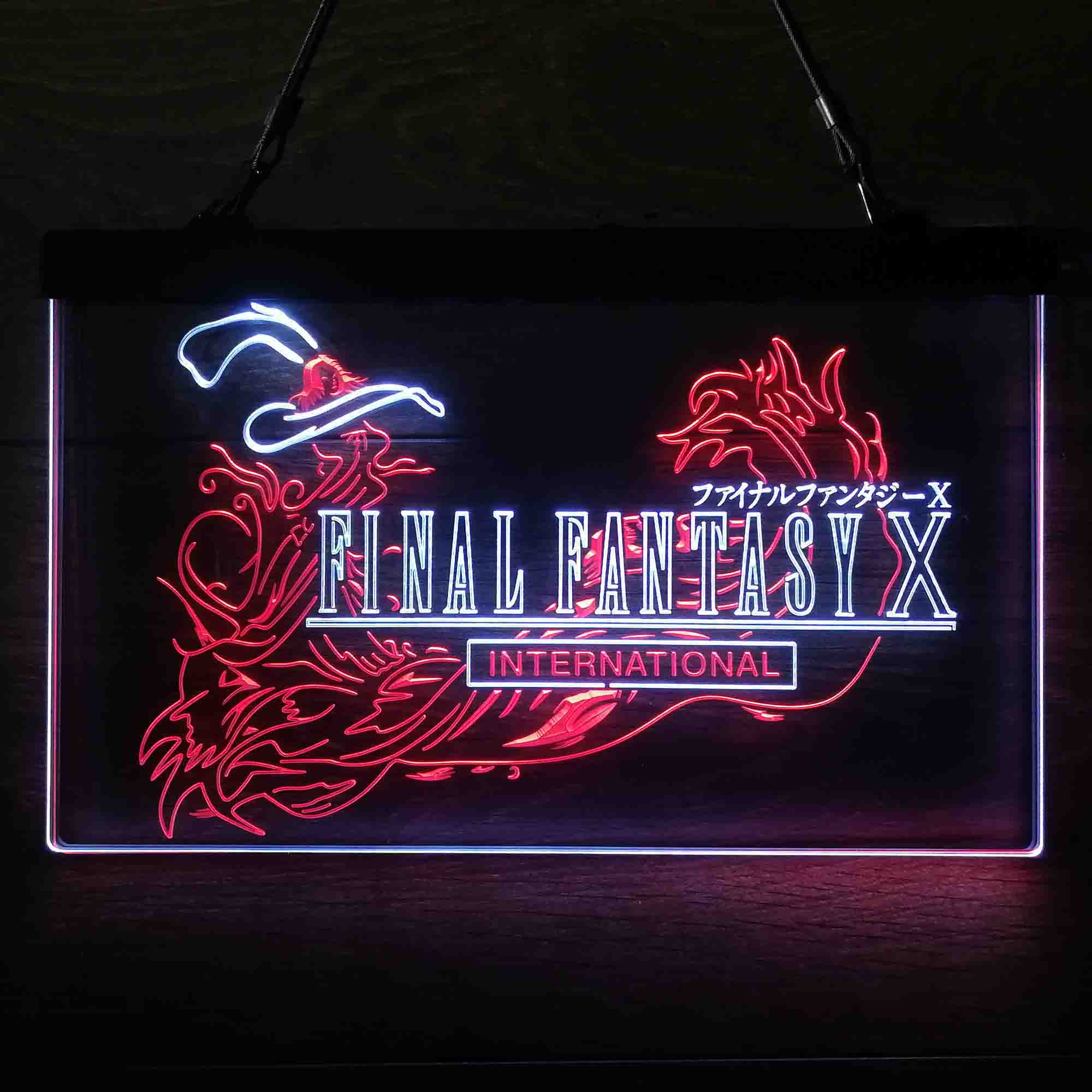 Final Fantasy X Game Room Neon-Like LED Sign - Image 3