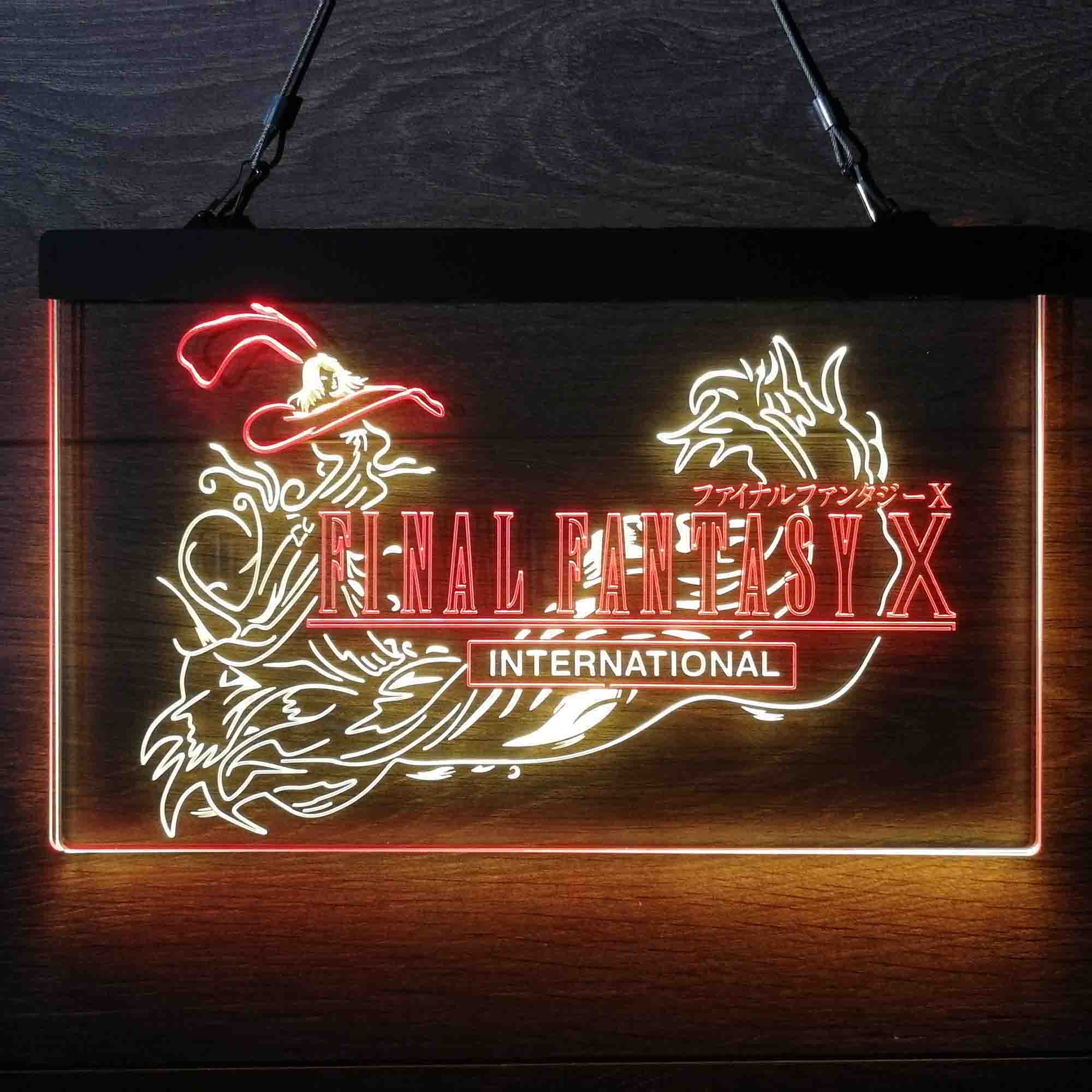Final Fantasy X Game Room Neon-Like LED Sign - Image 4
