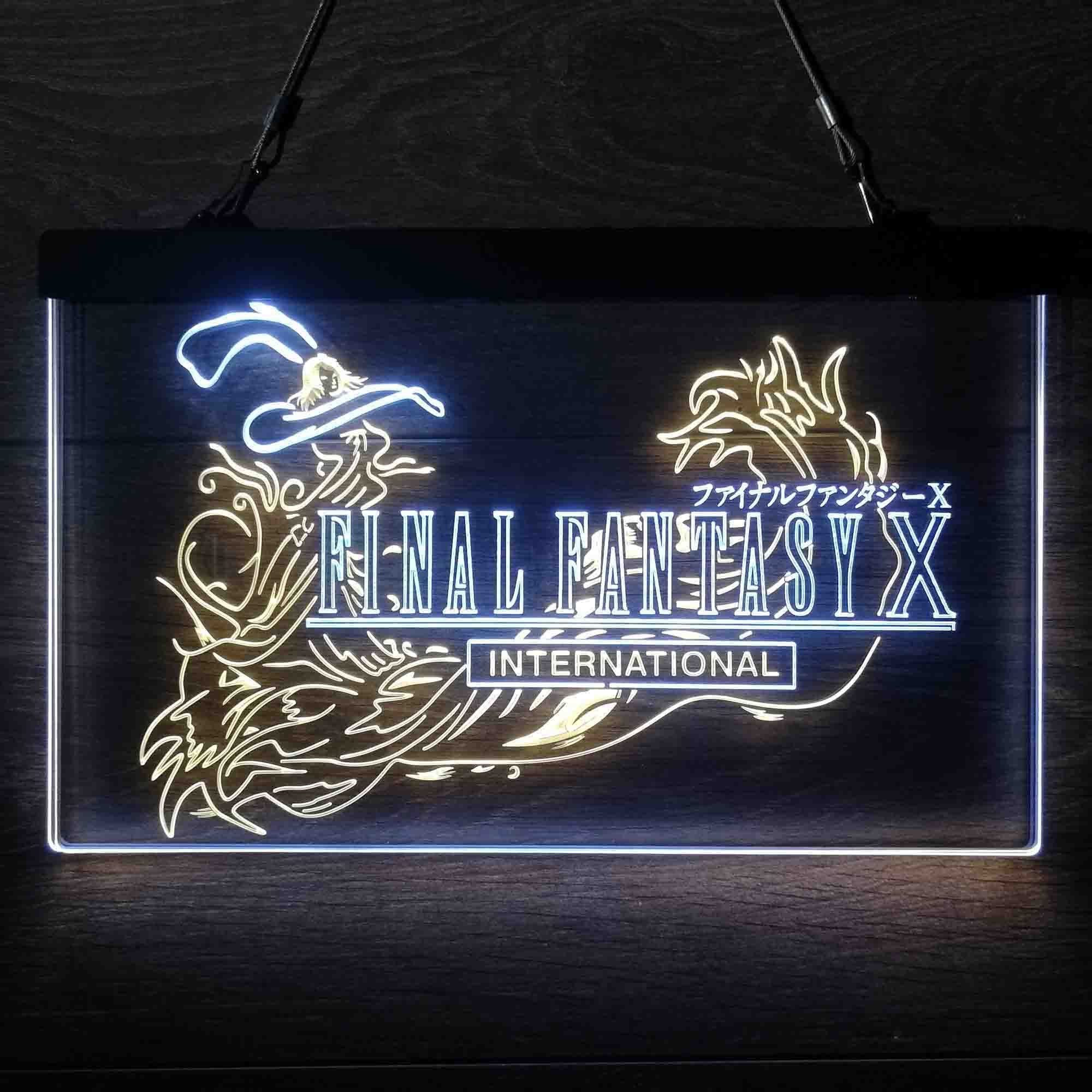 Final Fantasy X Game Room Neon-Like LED Sign - Image 8