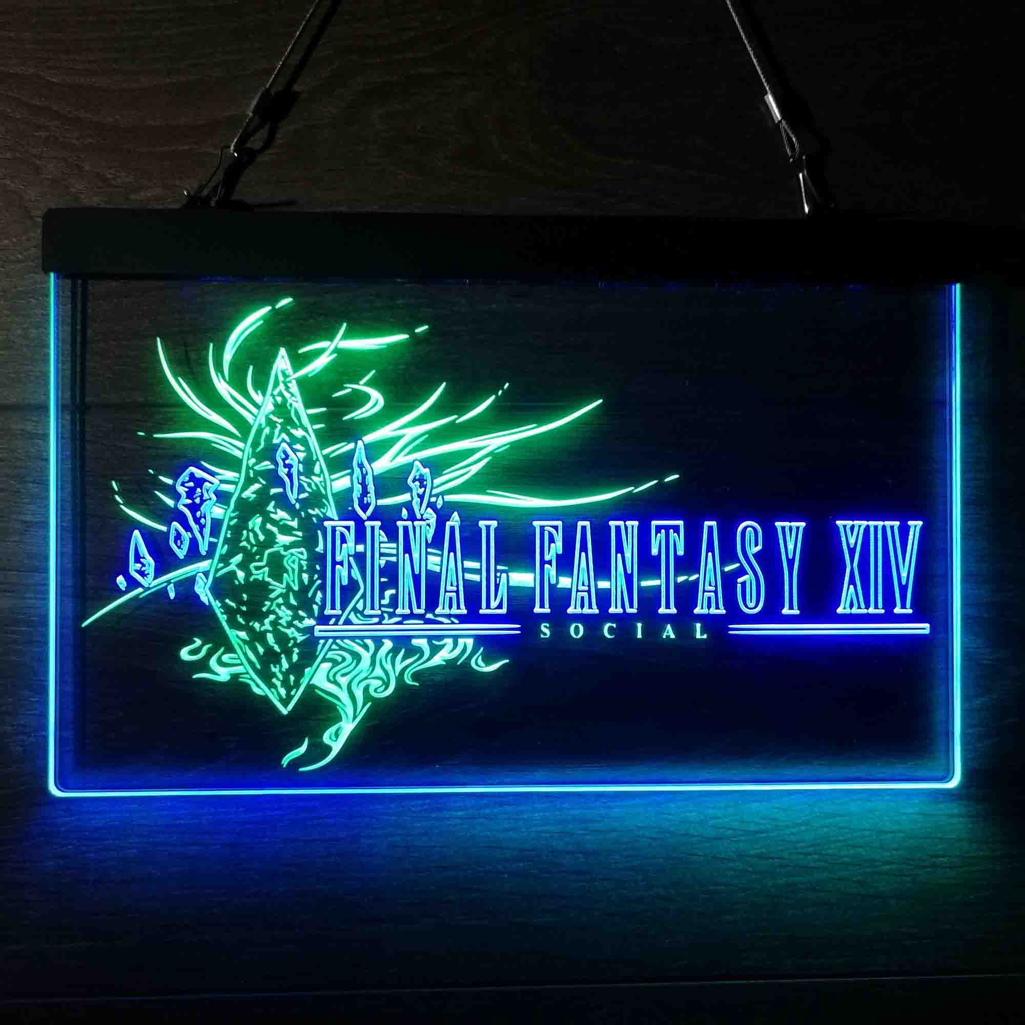 Final Fantasy XIV Game Room Neon Light LED Sign - Image 4