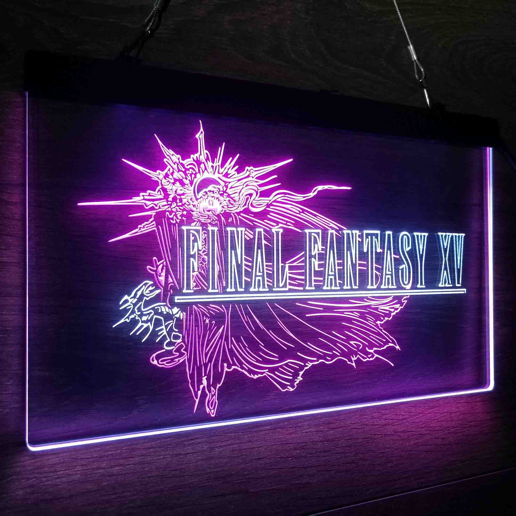 Final Fantasy XV Game Room Neon-Like LED Sign - Image 15