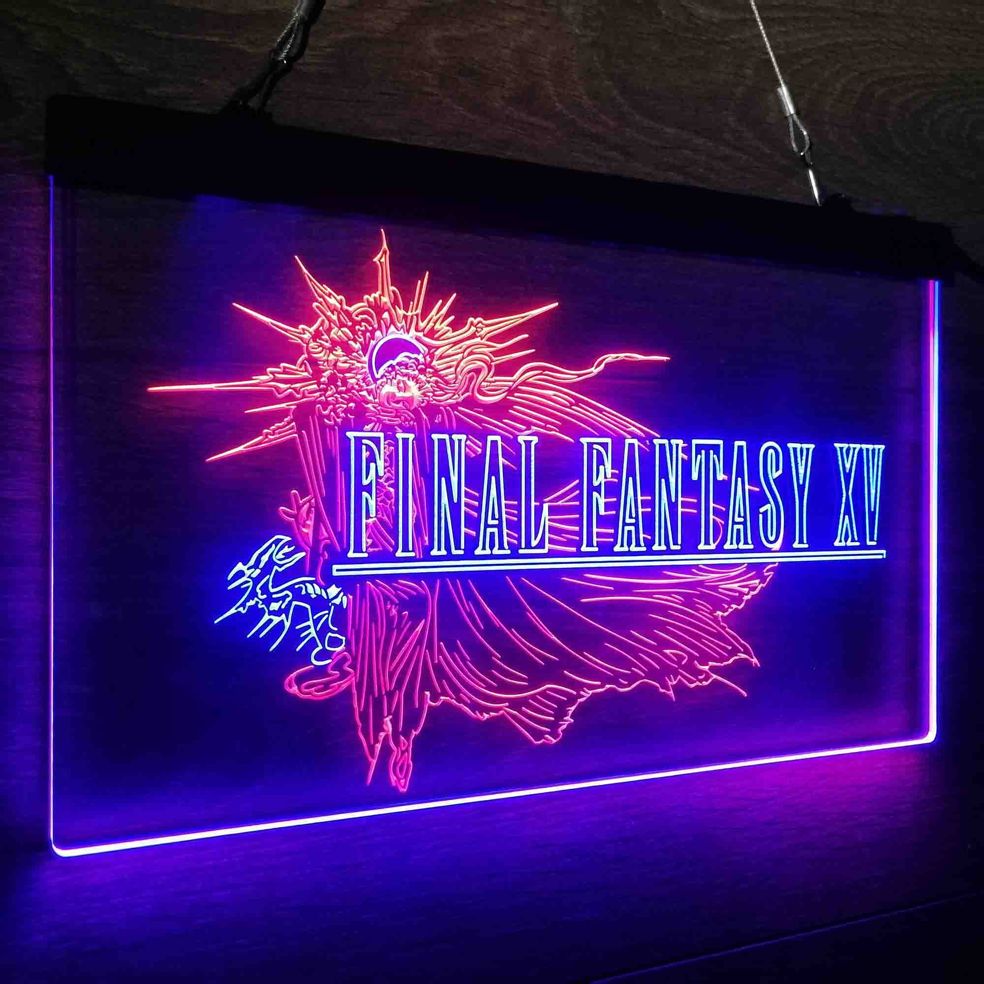 Final Fantasy XV Game Room Neon-Like LED Sign - Image 16