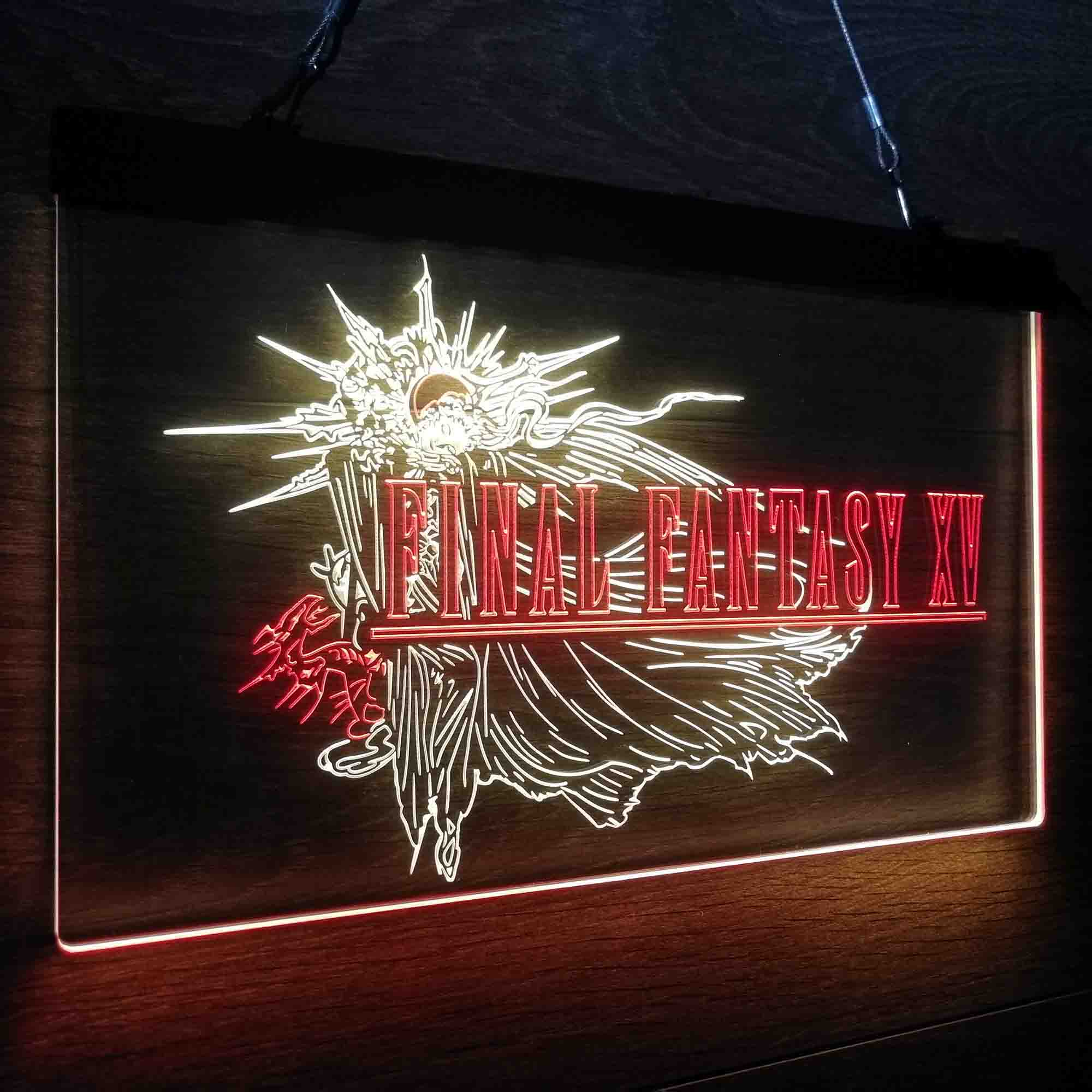 Final Fantasy XV Game Room Neon-Like LED Sign - Image 17