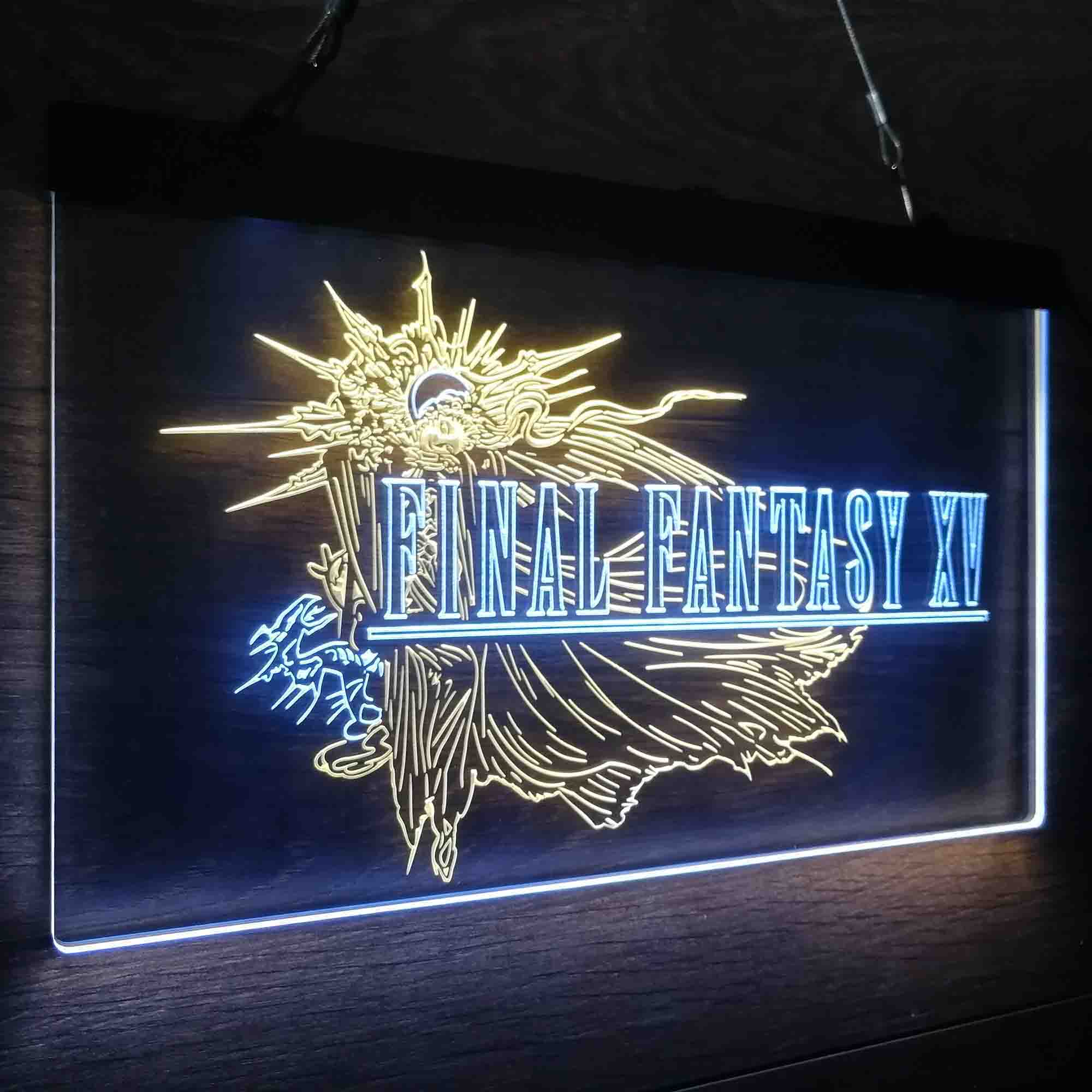 Final Fantasy XV Game Room Neon-Like LED Sign - Image 18