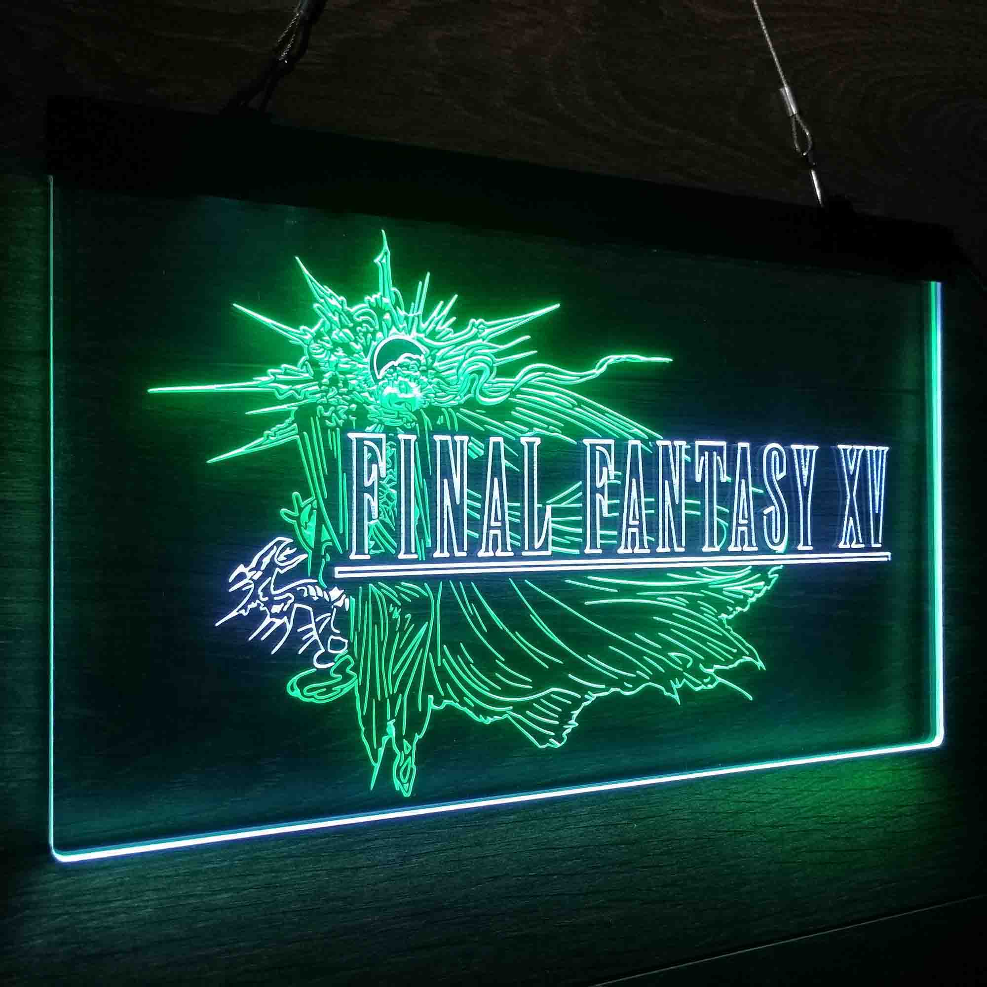 Final Fantasy XV Game Room Neon-Like LED Sign - Image 19