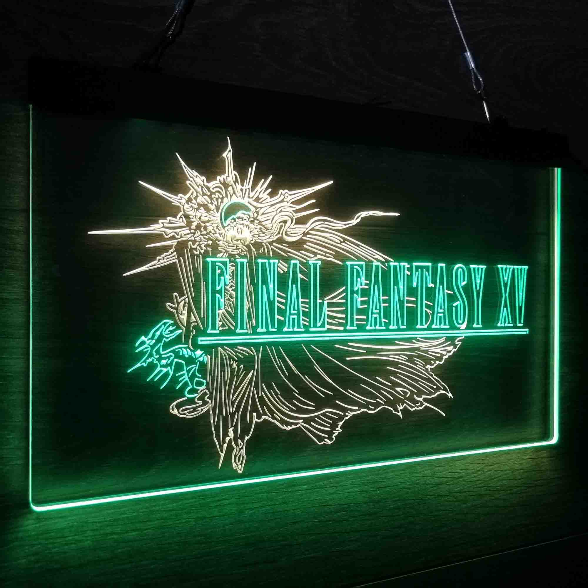 Final Fantasy XV Game Room Neon-Like LED Sign - Image 20
