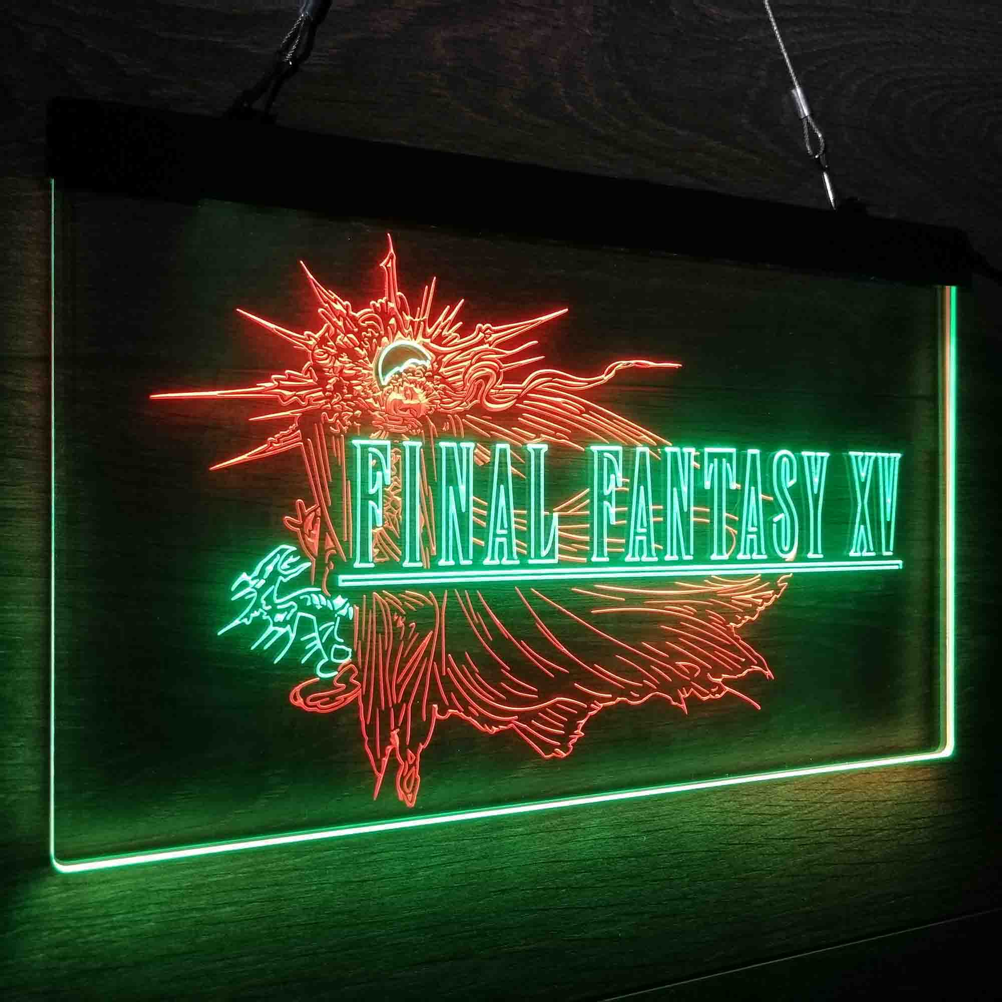 Final Fantasy XV Game Room Neon-Like LED Sign - Image 22