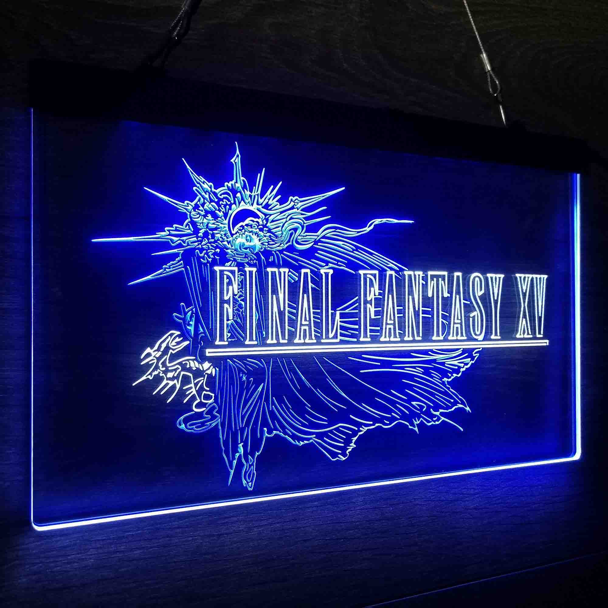 Final Fantasy XV Game Room Neon-Like LED Sign - Image 26