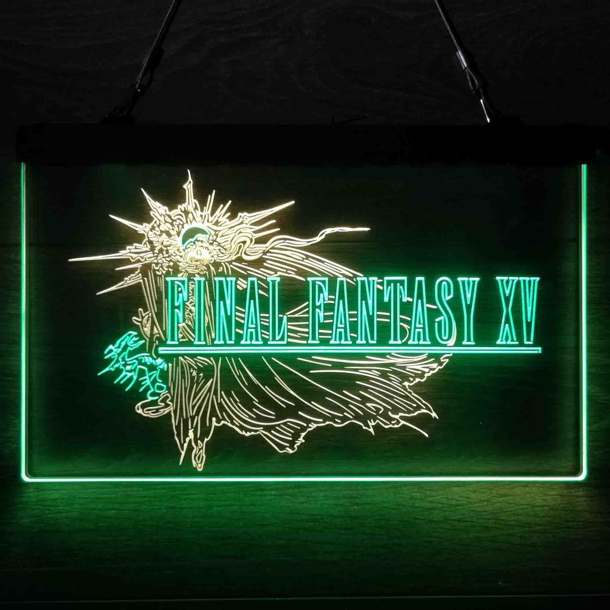 Final Fantasy XV Game Room Neon-Like LED Sign - Image 7