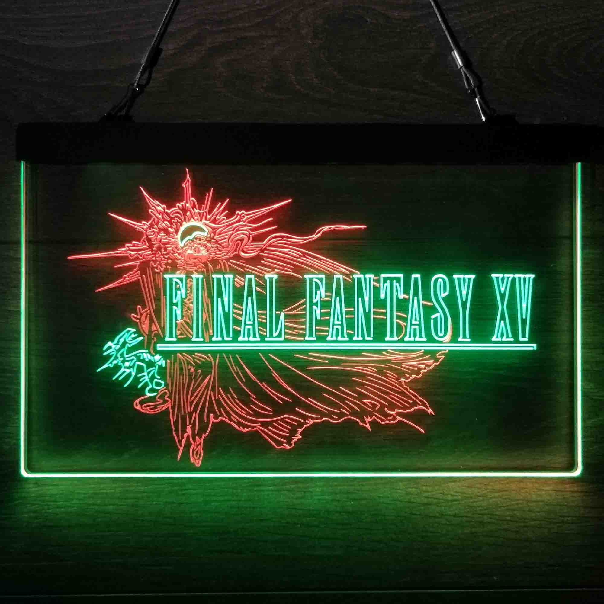 Final Fantasy XV Game Room Neon-Like LED Sign - Image 9
