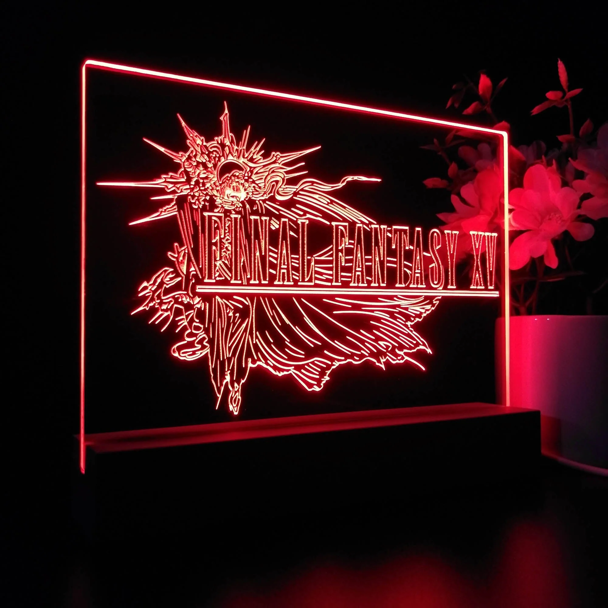 Final Fantasy XV Neon Sign Game Room Lamp - Image 6
