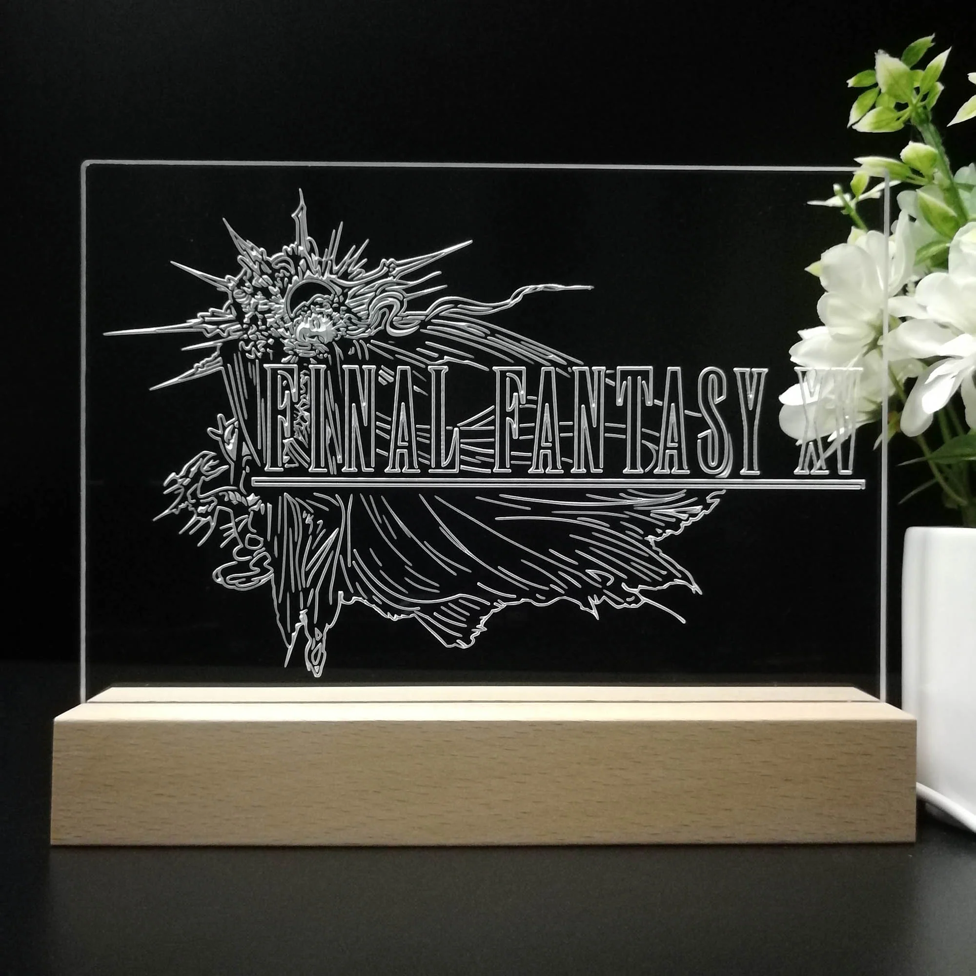 Final Fantasy XV Neon Sign Game Room Lamp - Image 8