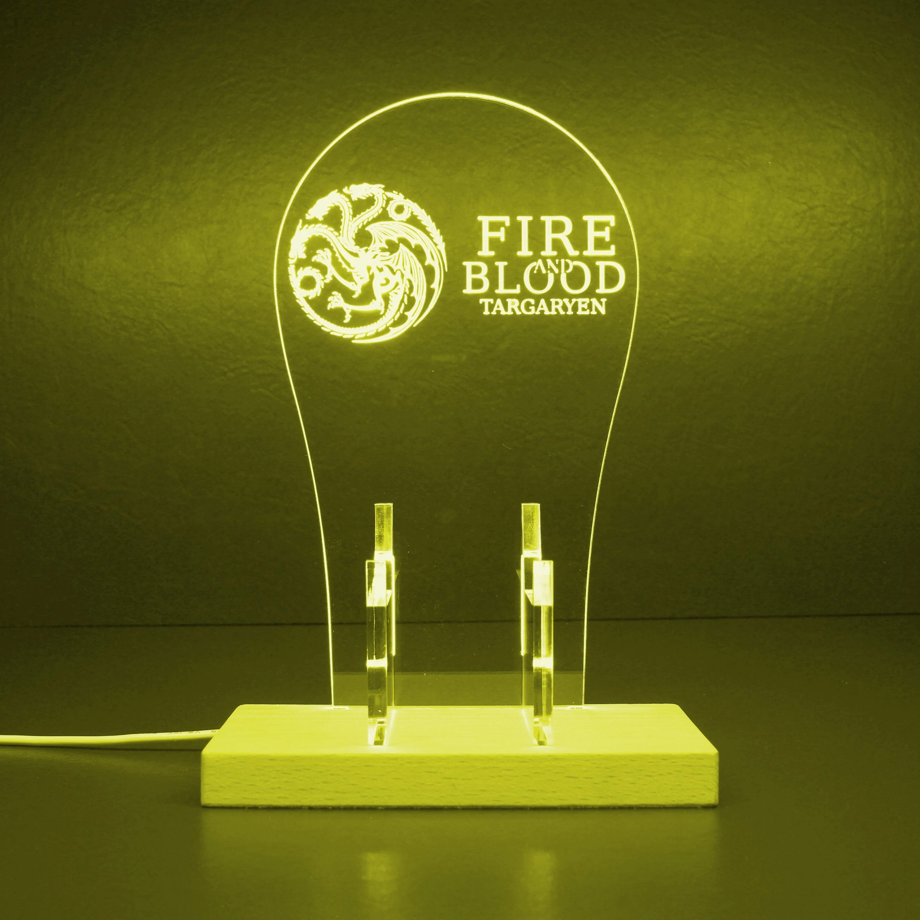 Fire & Blood LED Gaming Headset Controller Stand - Image 5