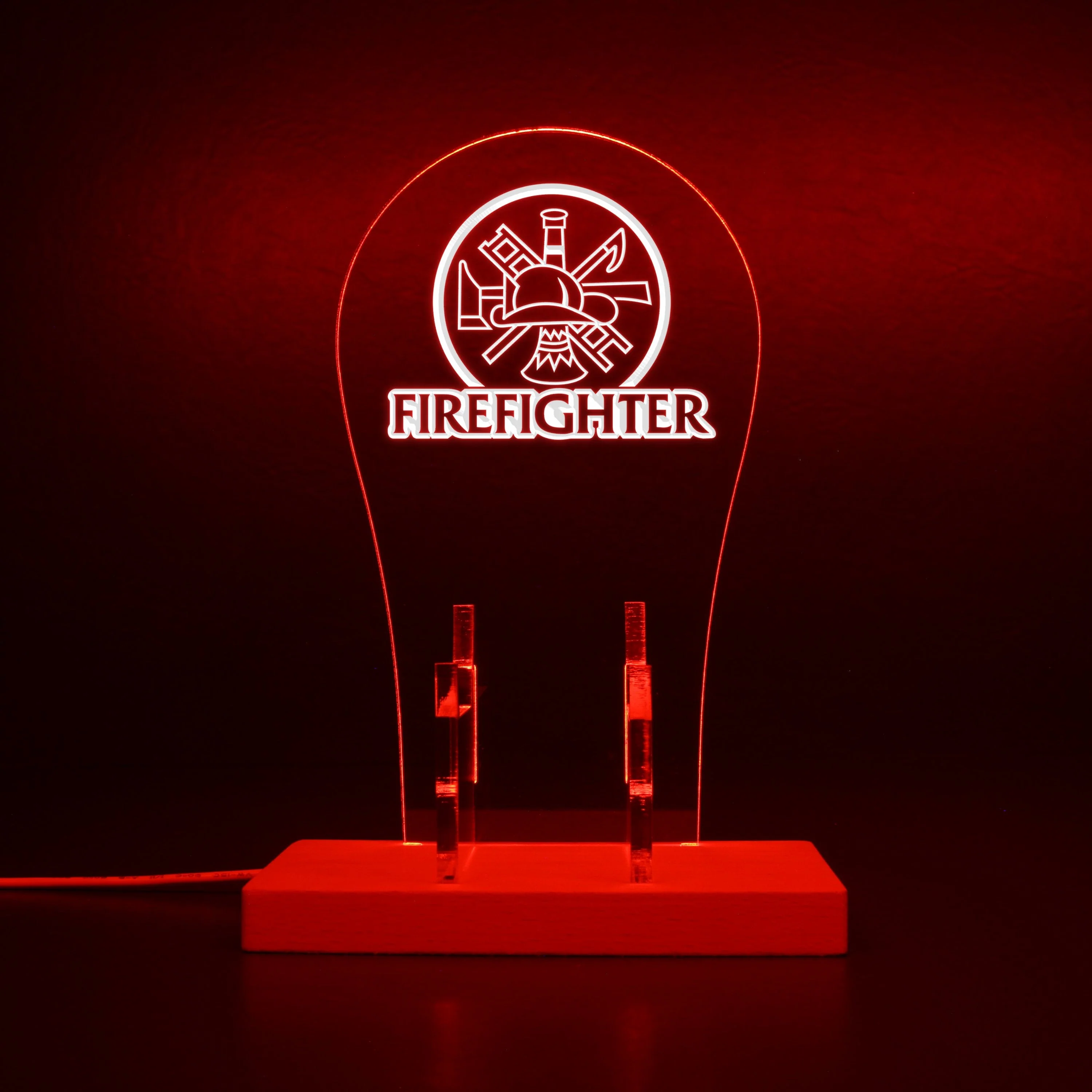 Firefighter LED Gaming Headset Controller Stand - Image 5
