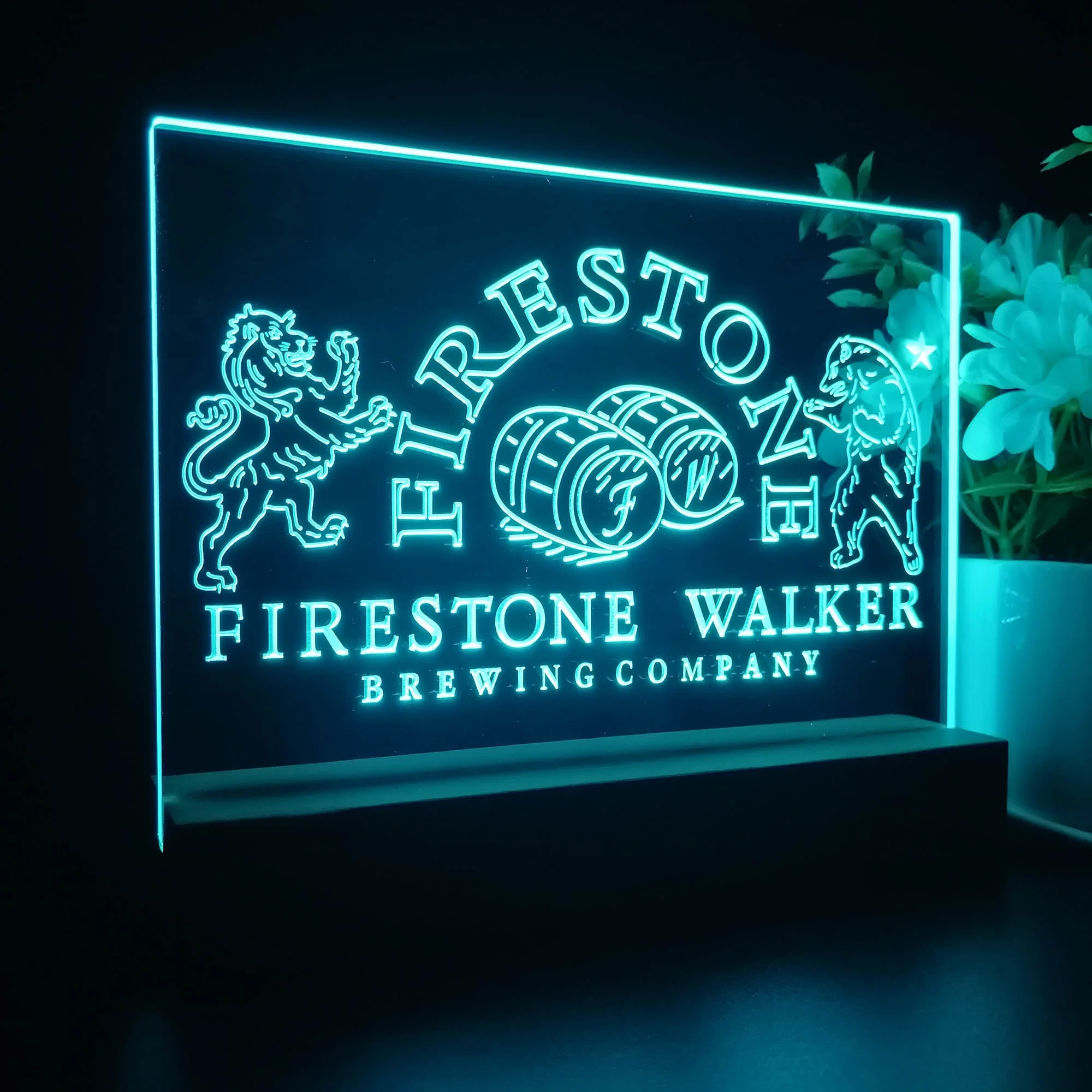 Firestone Walker Brewing Co. Neon Sign Pub Bar Decor Lamp - Image 7
