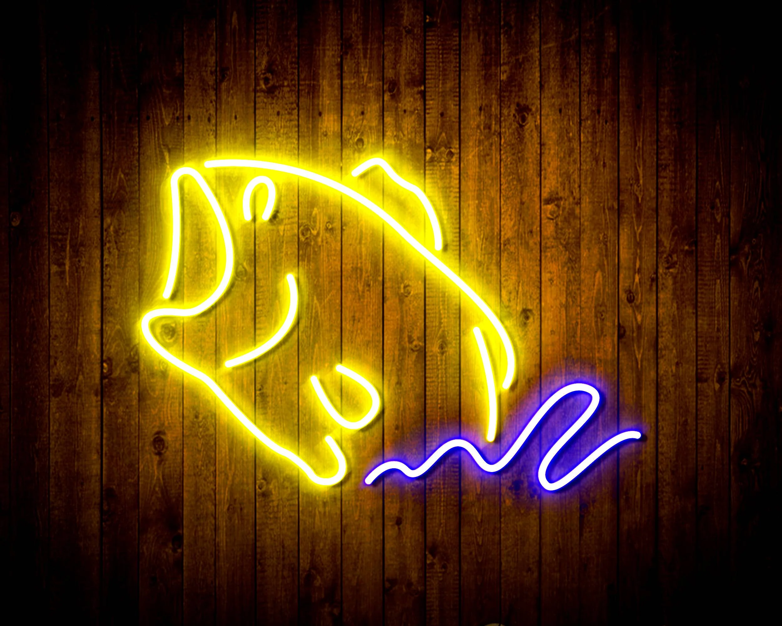 Fish for Busch Handmade Neon Flex LED Sign - Image 8