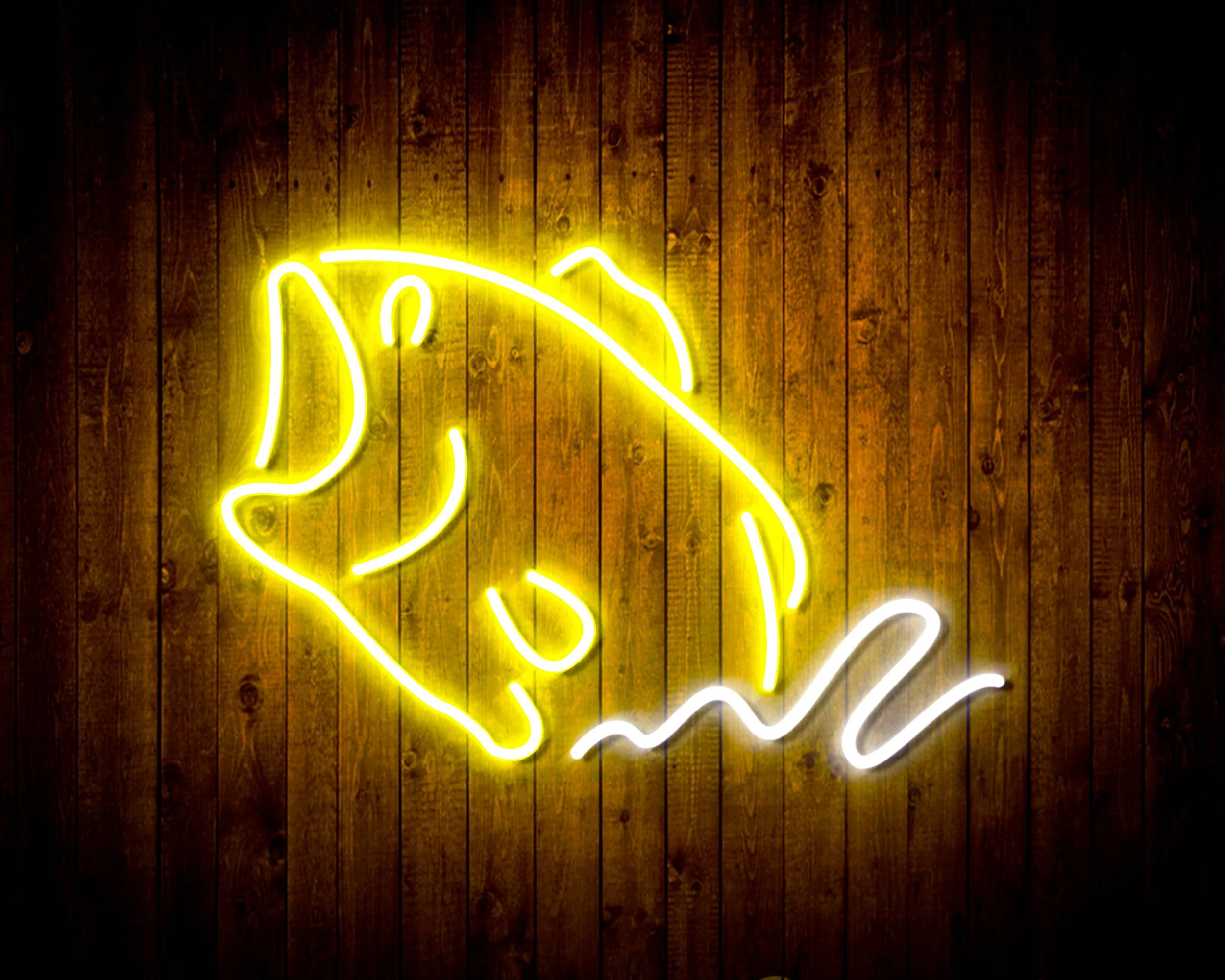 Fish for Busch Handmade Neon Flex LED Sign - Image 9