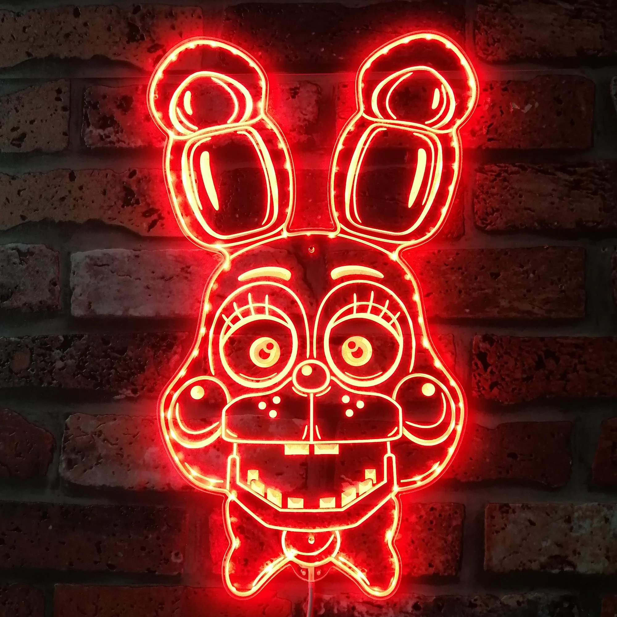 Five Nights af Freddy's Bonnie Neon LED Sign with Dynamic RGB Colors - Image 3