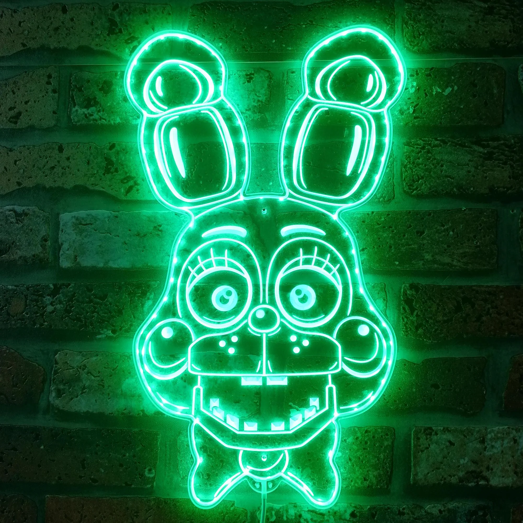 Five Nights af Freddy's Bonnie Neon LED Sign with Dynamic RGB Colors - Image 6