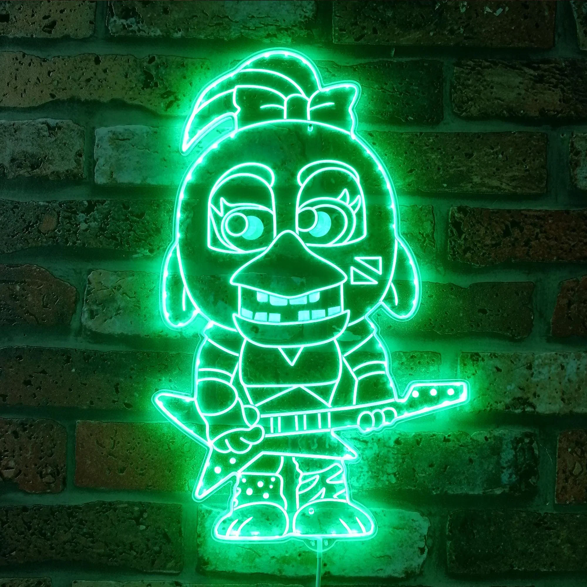 FNAF Chica Neon LED Sign with Dynamic RGB Colors - Image 6