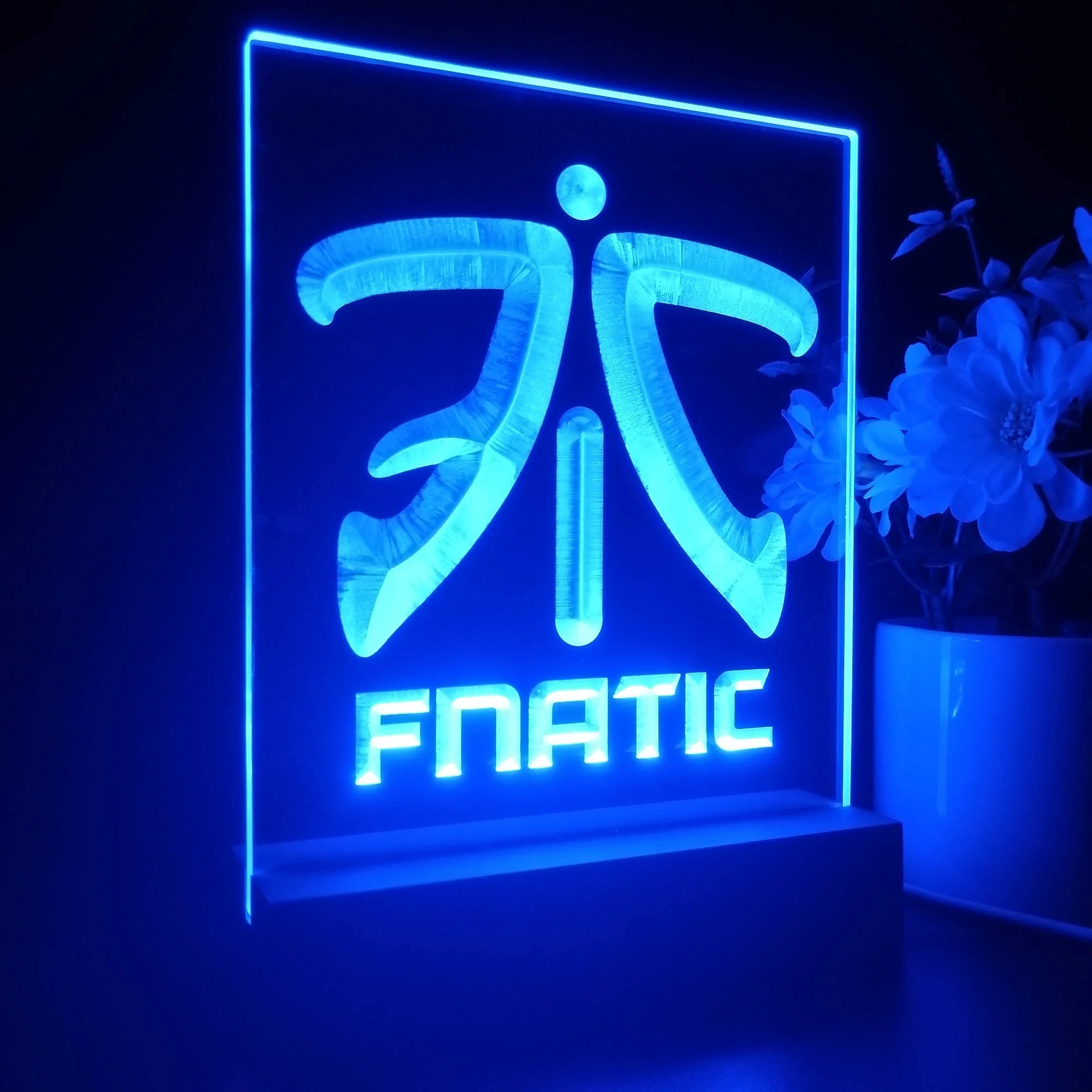 Fnatic Team 3D Illusion Night Light Desk Lamp - Image 7