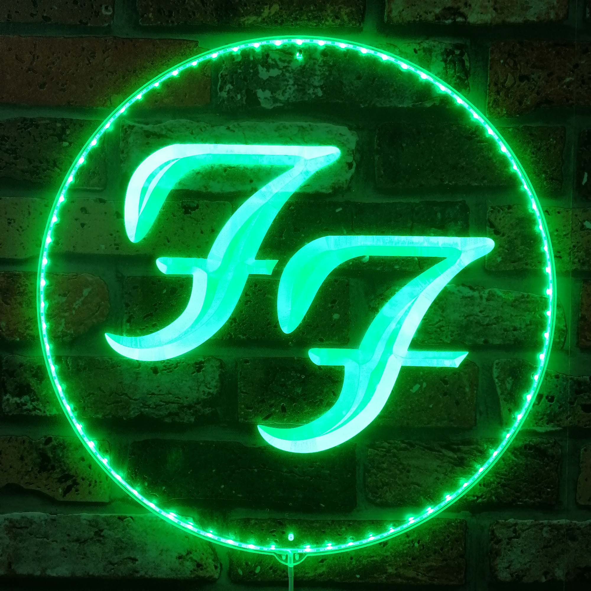 Foo Fighter Neon LED Sign with Dynamic RGB Colors - Image 6