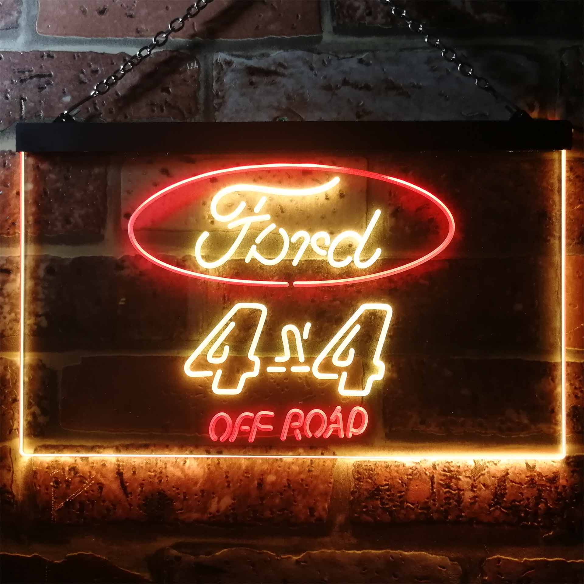 Ford 4x4 Off-road Jeep Neon-Like LED Sign - Image 3