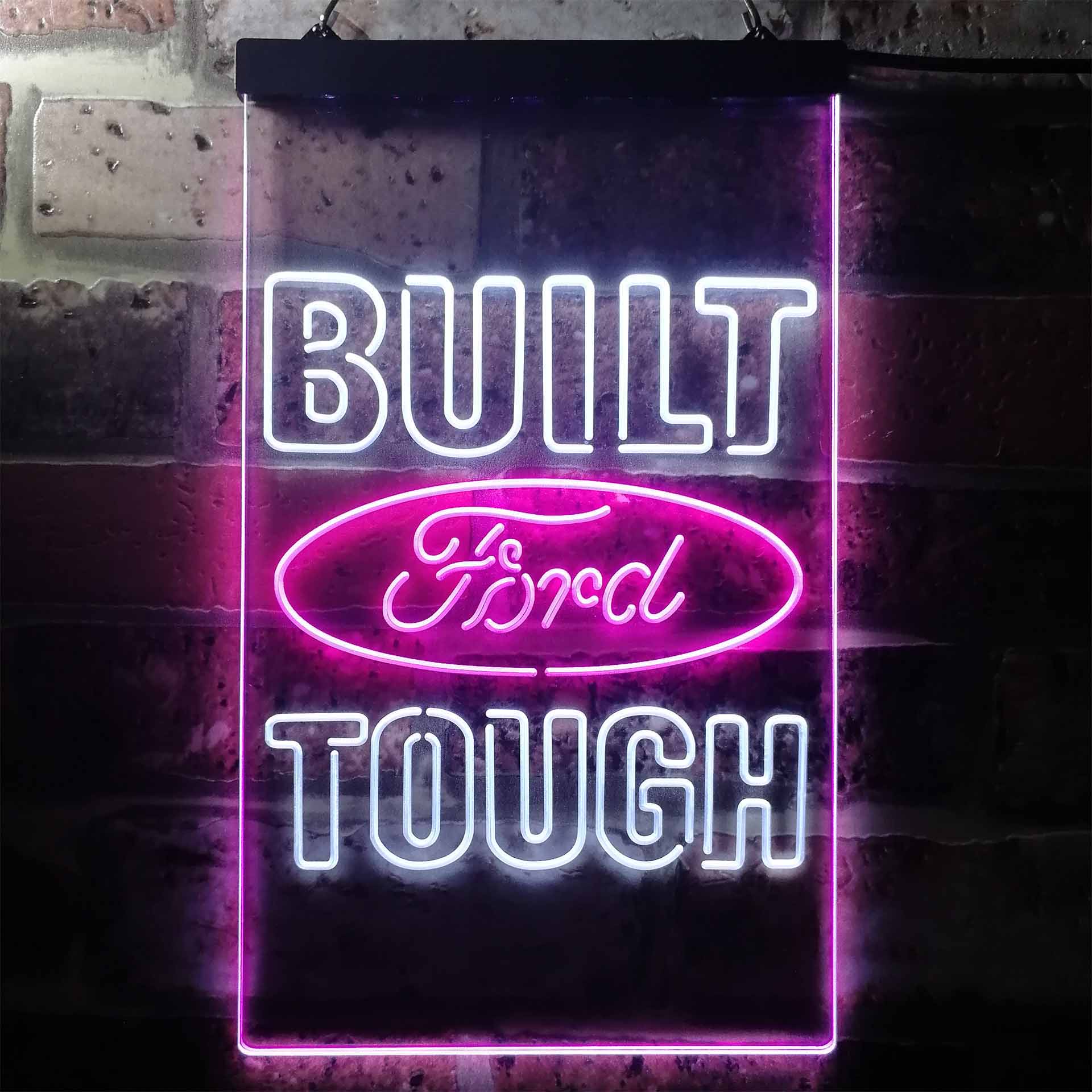Ford Build Tough Neon-Like LED Sign - Image 4