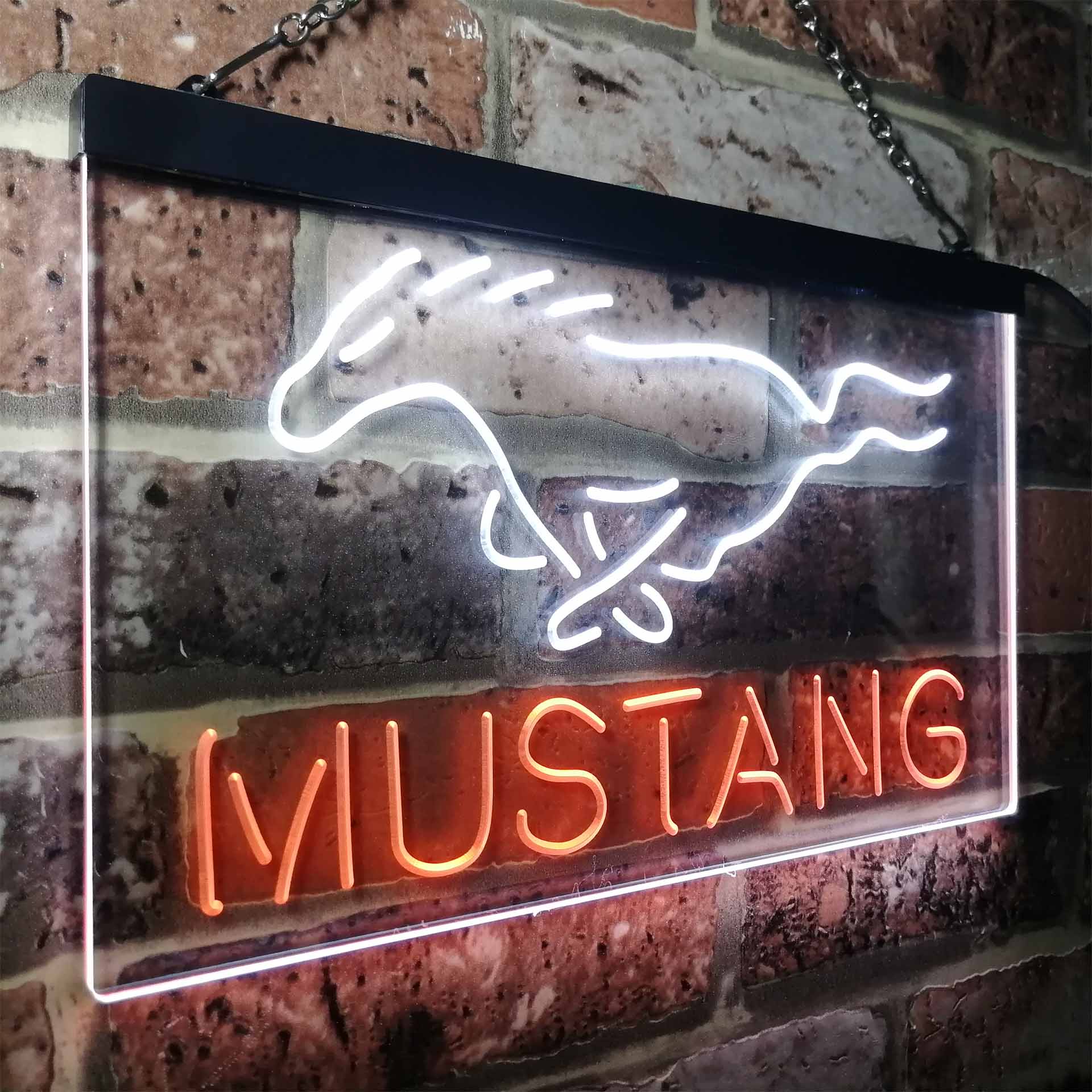 Ford Mustang Car Neon-Like LED Sign - Image 15
