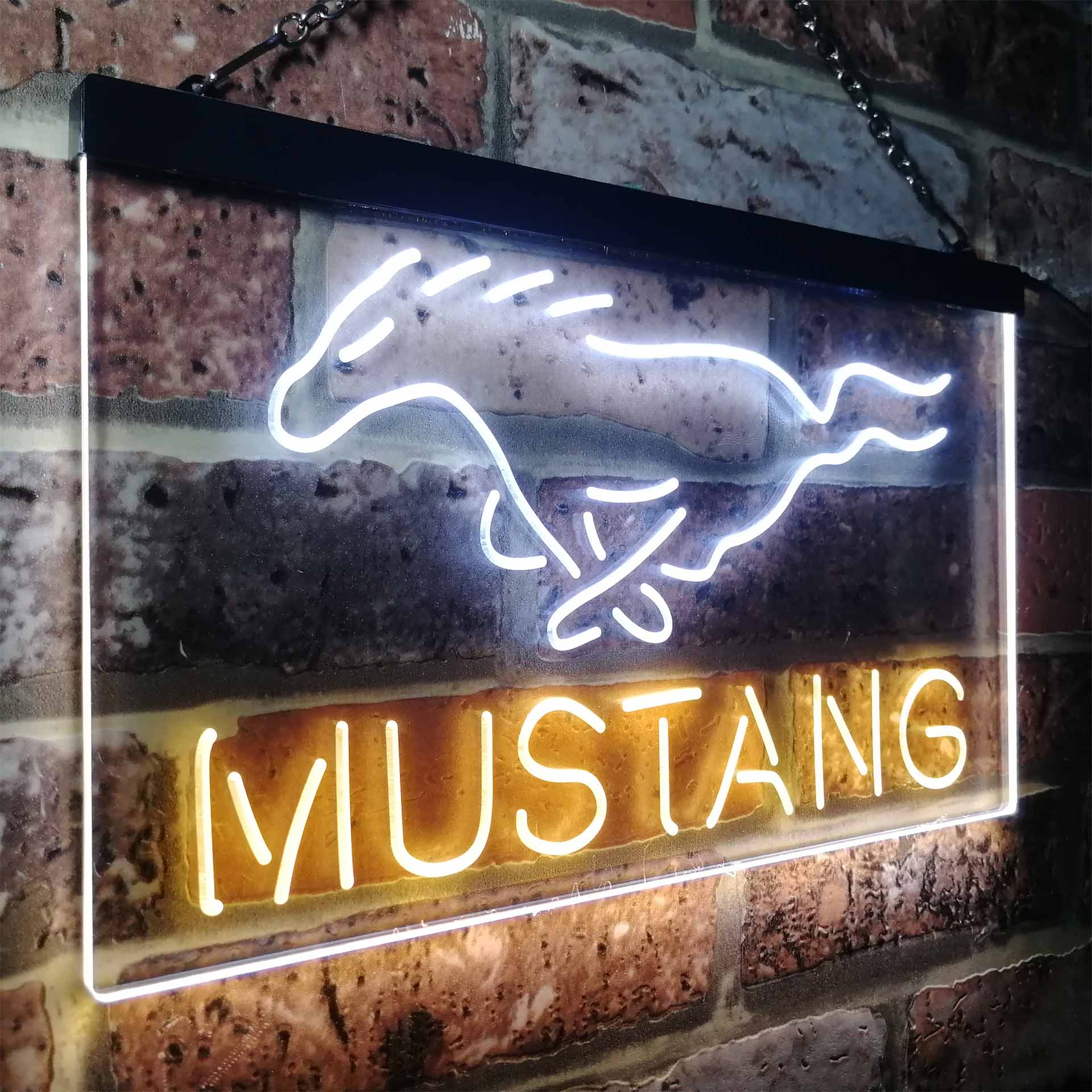 Ford Mustang Car Neon-Like LED Sign - Image 17