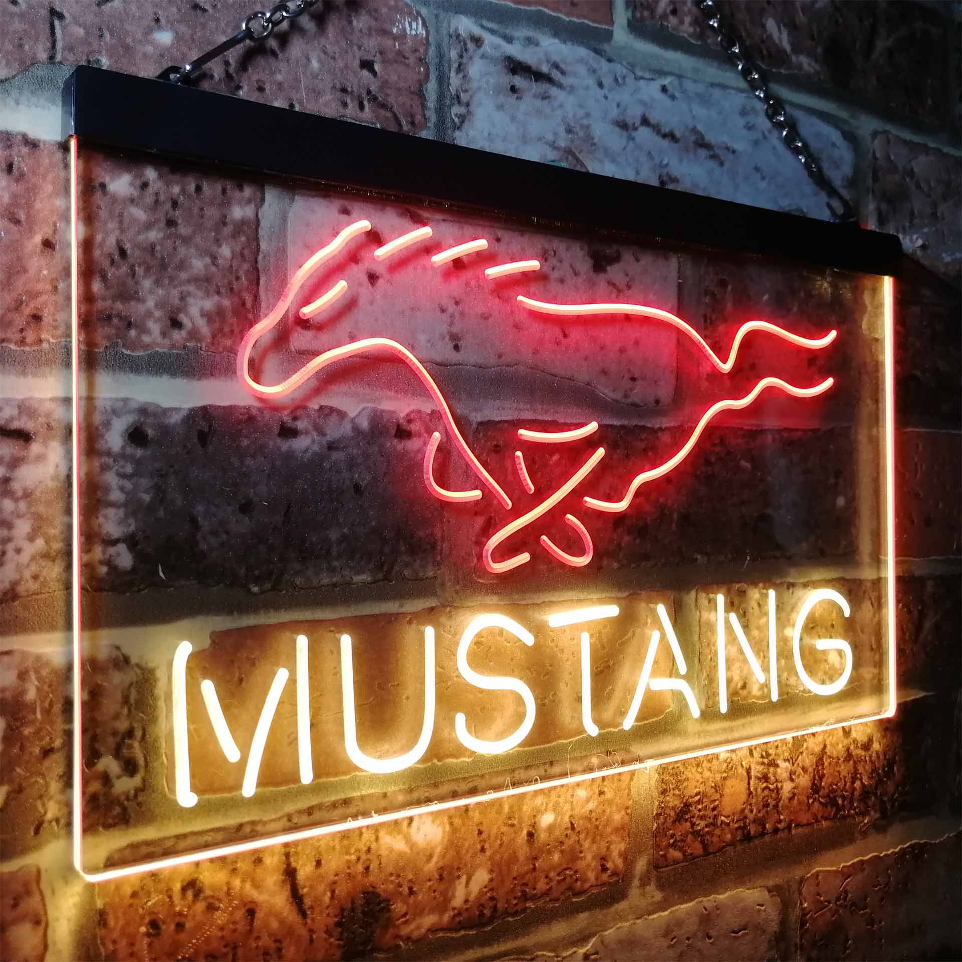 Ford Mustang Car Neon-Like LED Sign - Image 25