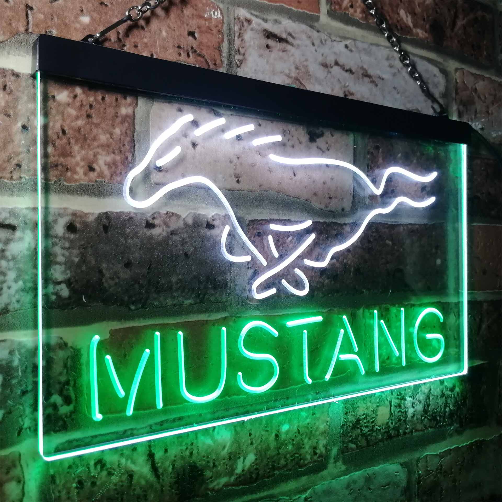 Ford Mustang Car Neon-Like LED Sign - Image 26