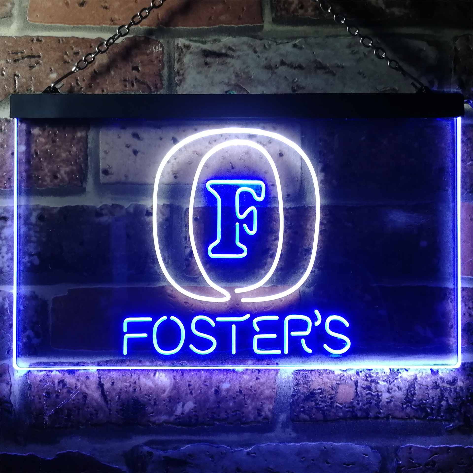 Foster's Beer Home Bar Neon Light LED Sign - Image 13