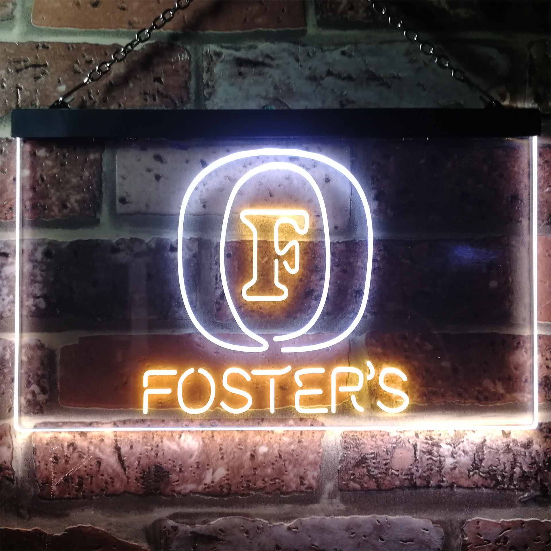 Foster's Beer Home Bar Neon Light LED Sign - Image 6
