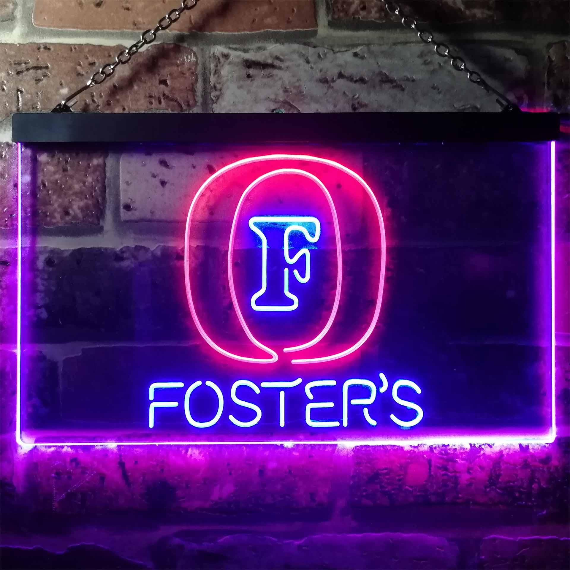 Foster's Beer Home Bar Neon Light LED Sign - Image 9