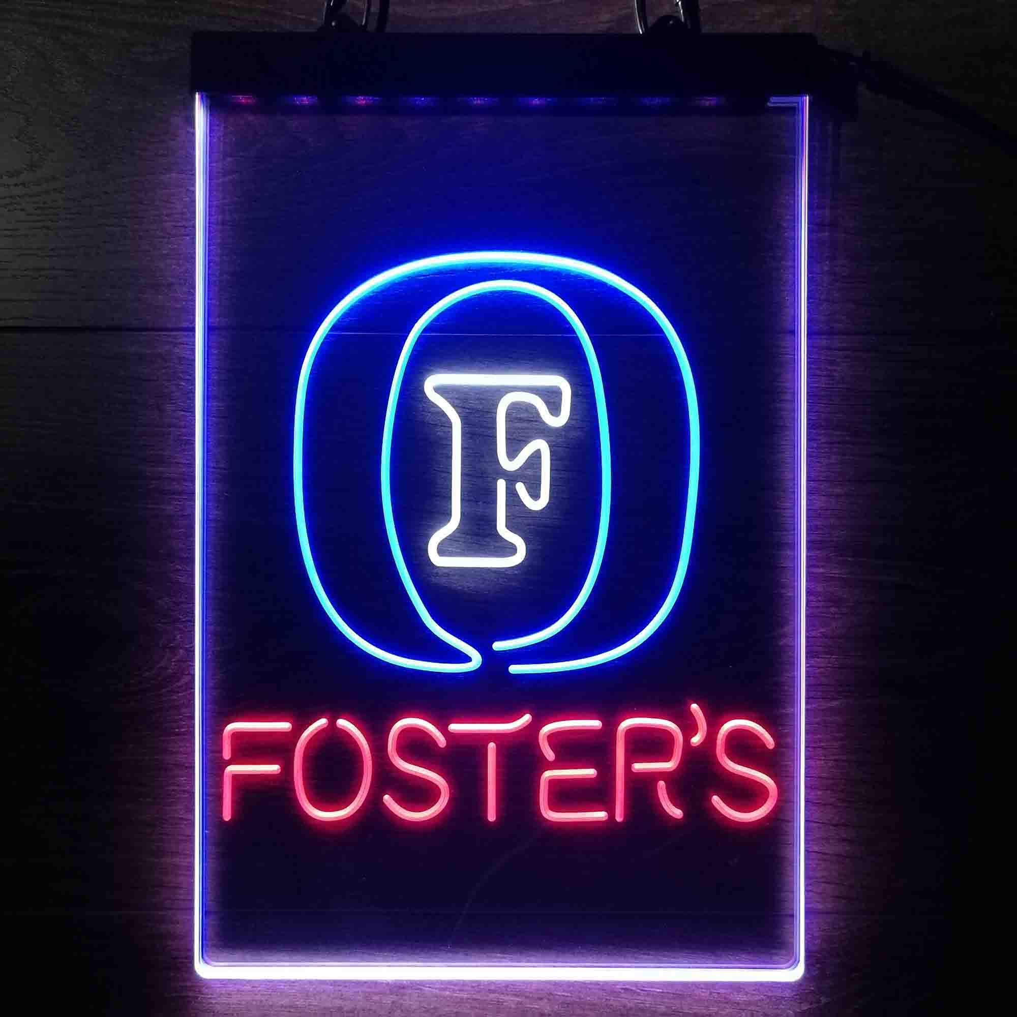 Foster's Beer Neon LED Sign 3 Colors - Image 4