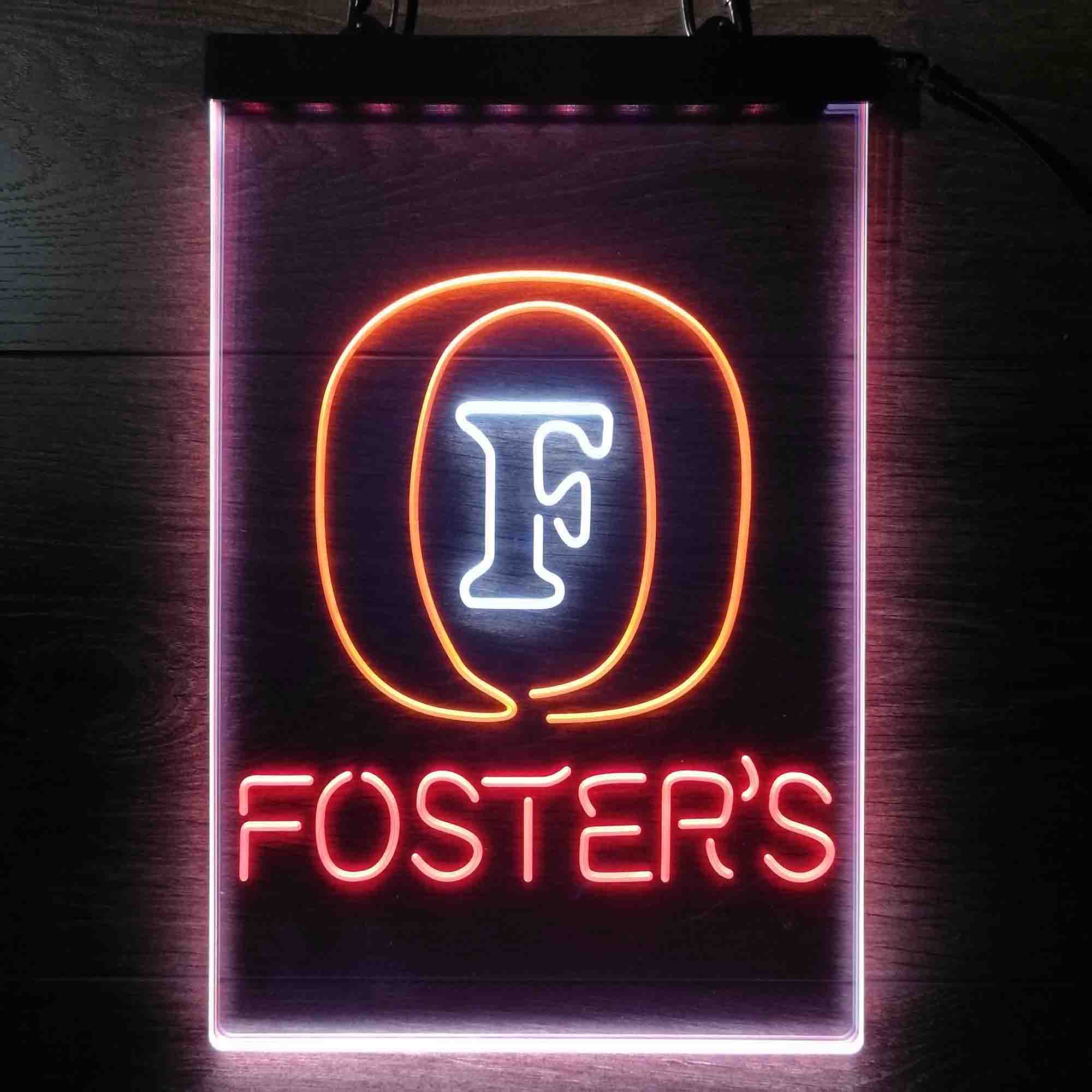 Foster's Beer Neon LED Sign 3 Colors - Image 5