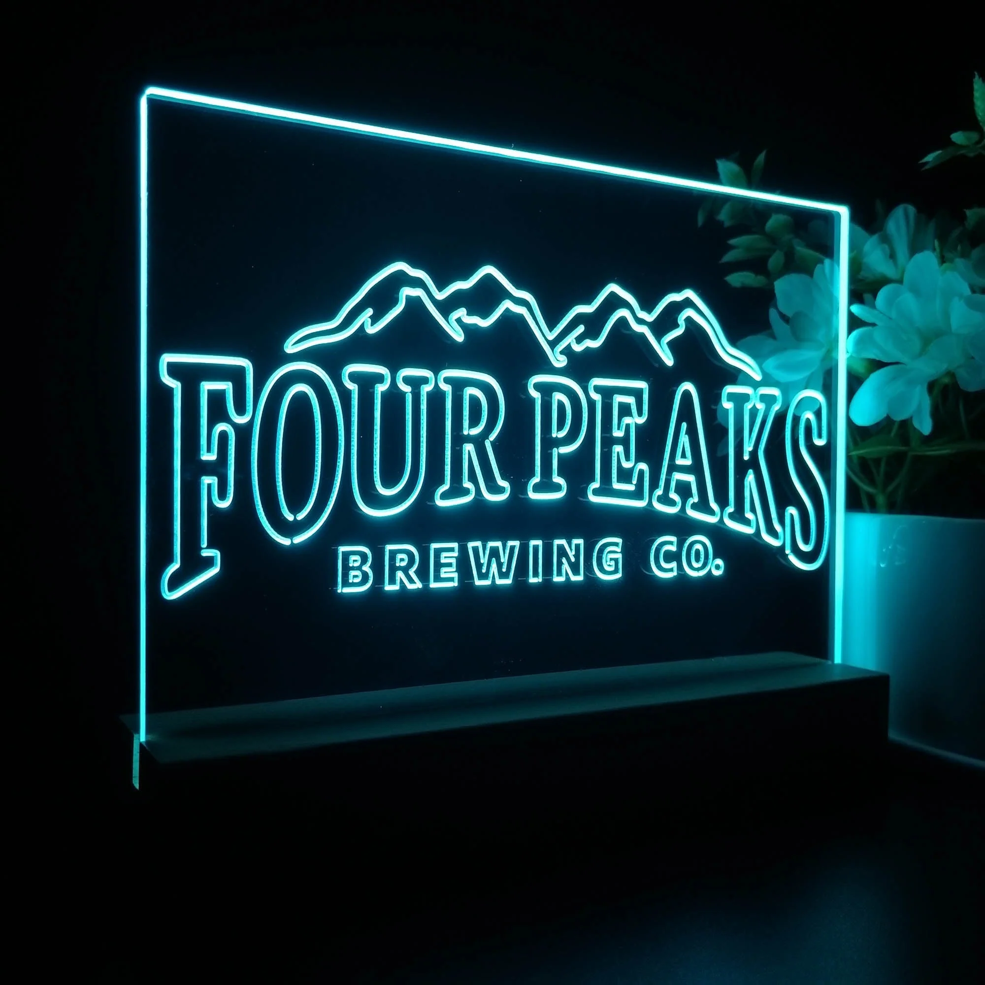 Four Peaks Brewing Co. Neon Sign Pub Bar Decor Lamp - Image 7