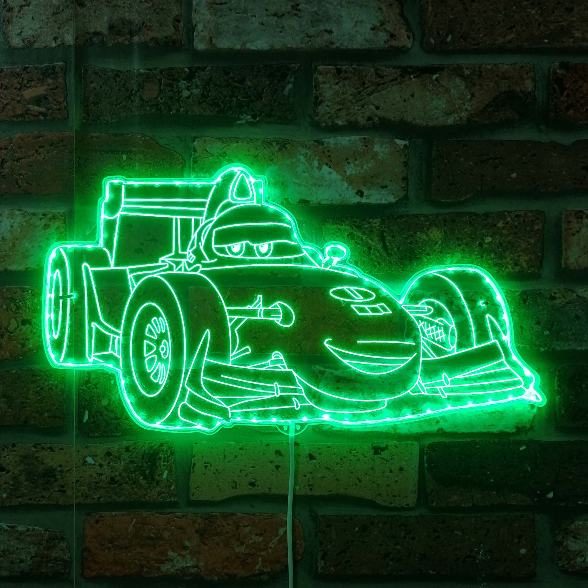 Francesco Bernoulli Mcqueen Cartoon Neon LED Sign with Dynamic RGB Colors - Image 3