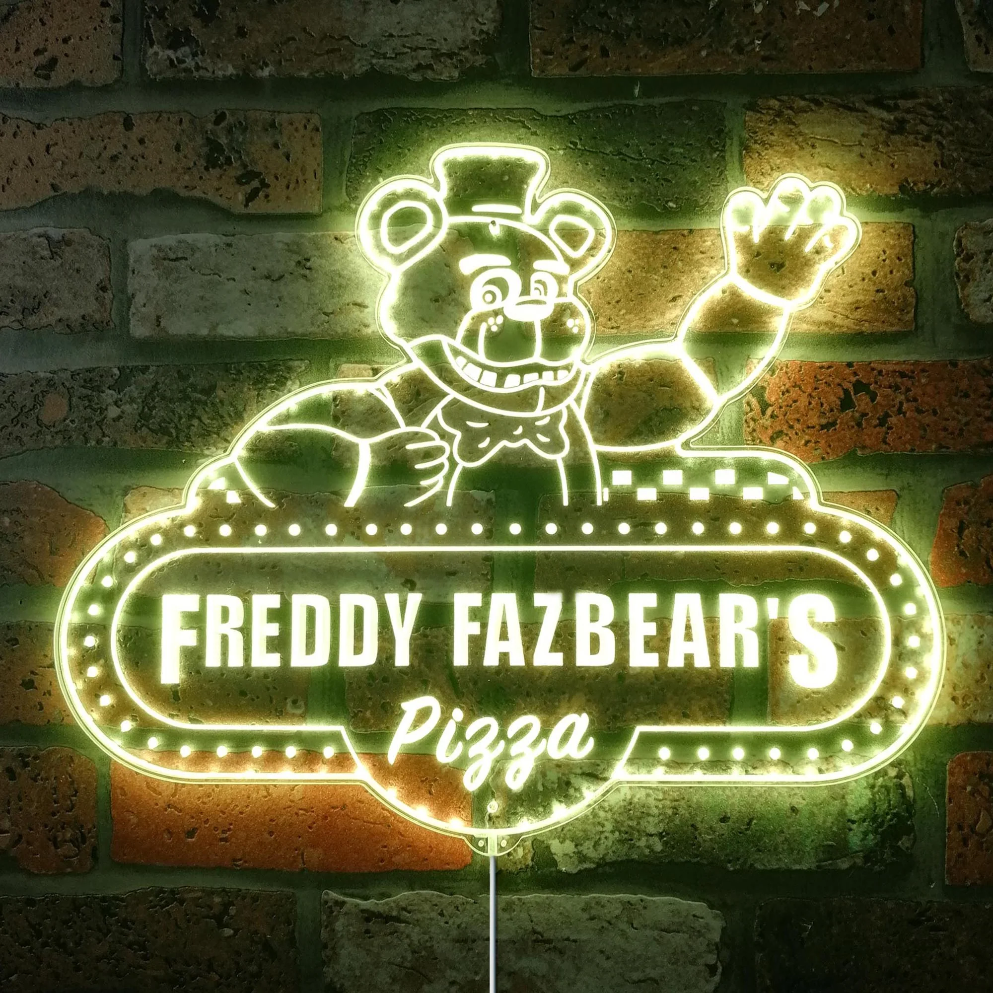 Five Nights at Freddy's Neon LED Sign with Dynamic RGB Colors - Image 10