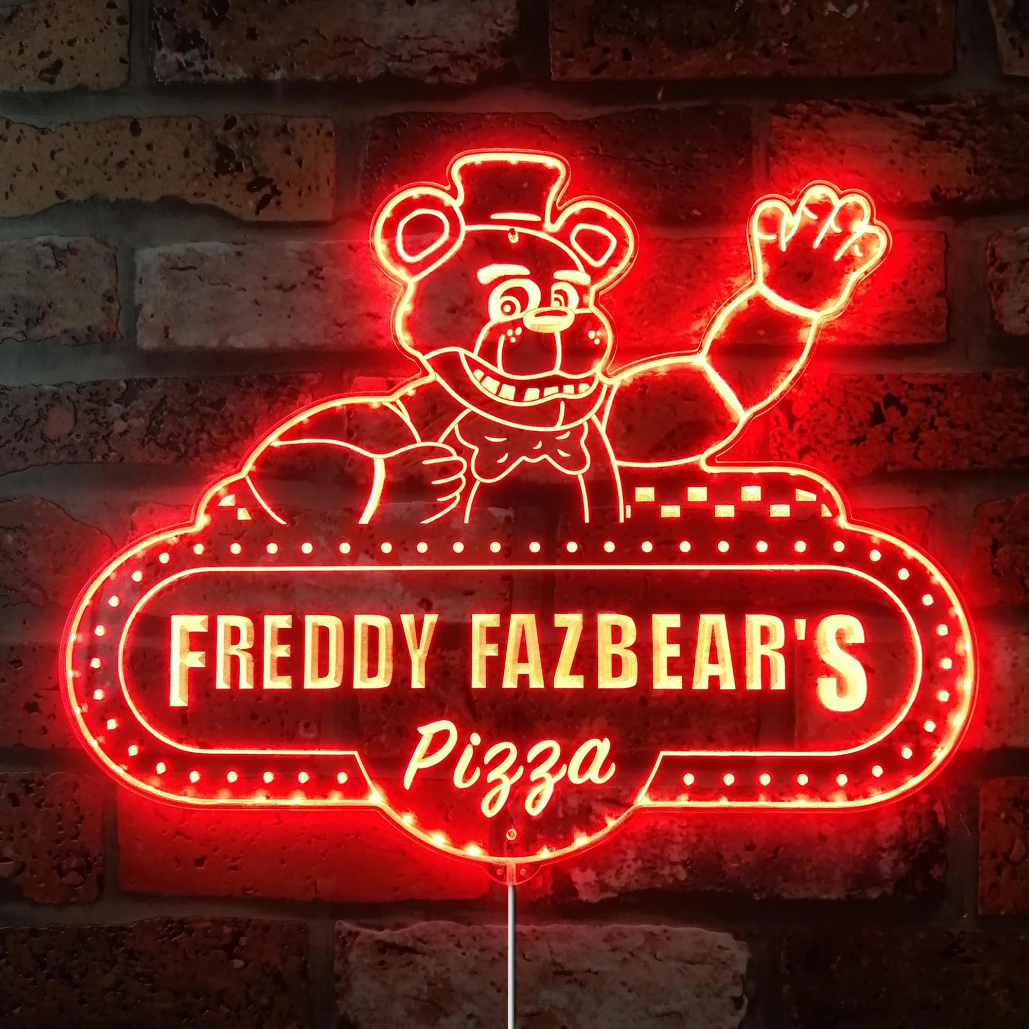 Five Nights at Freddy's Neon LED Sign with Dynamic RGB Colors - Image 7